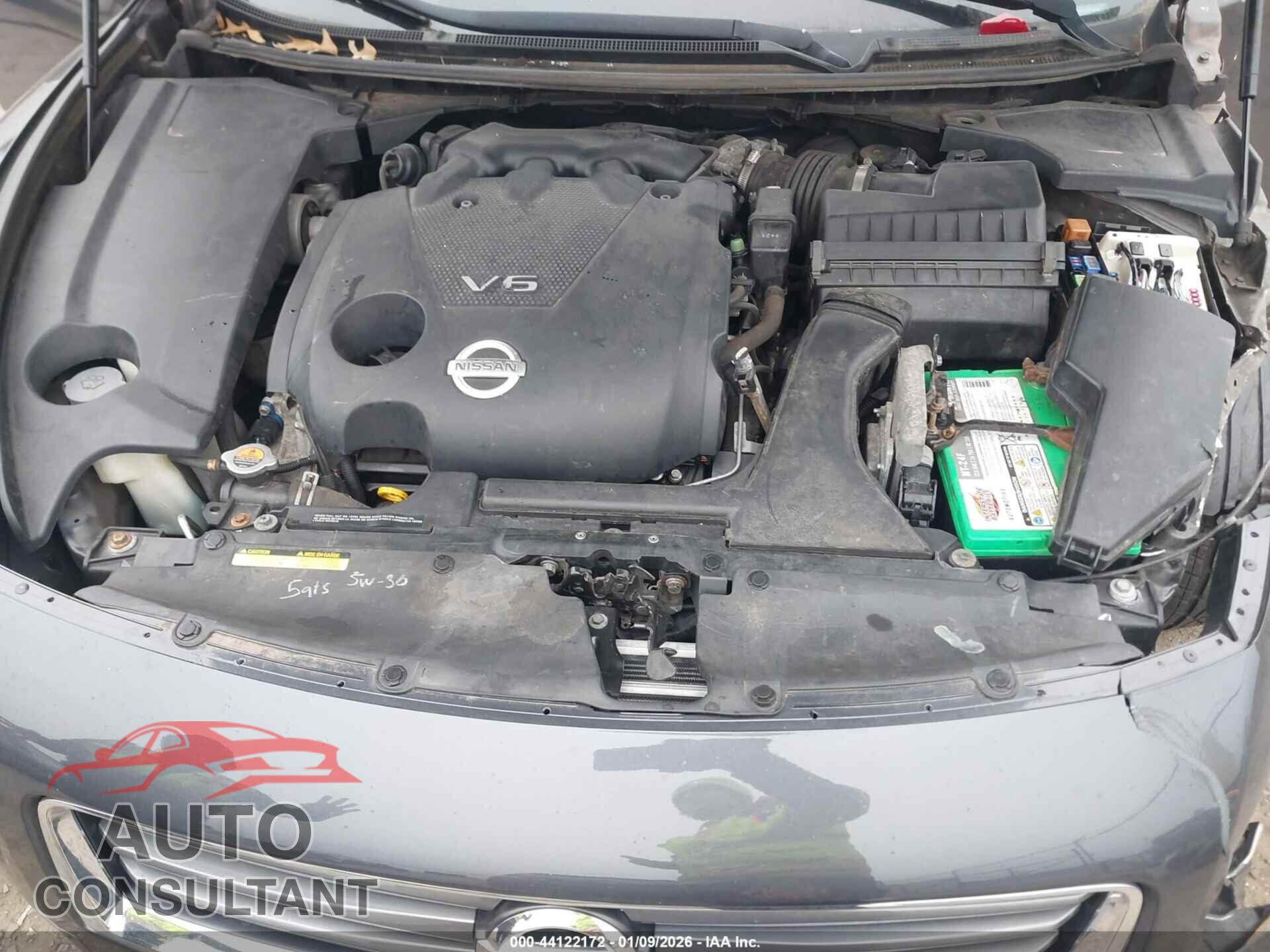 NISSAN MAXIMA 2012 - 1N4AA5AP1CC870388
