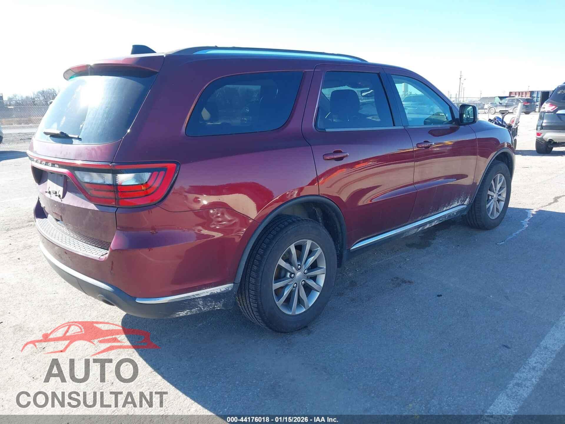 DODGE DURANGO 2017 - 1C4RDJAG2HC839798