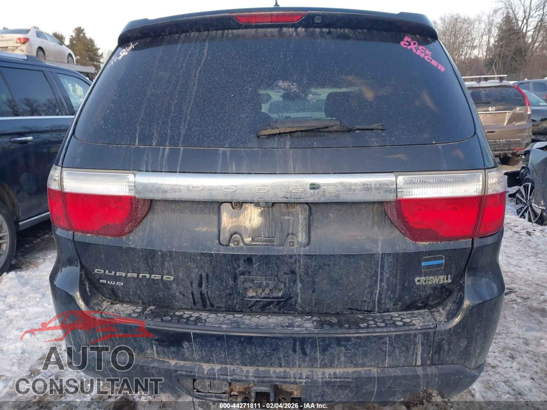 DODGE DURANGO 2013 - 1C4RDJAG8DC535532