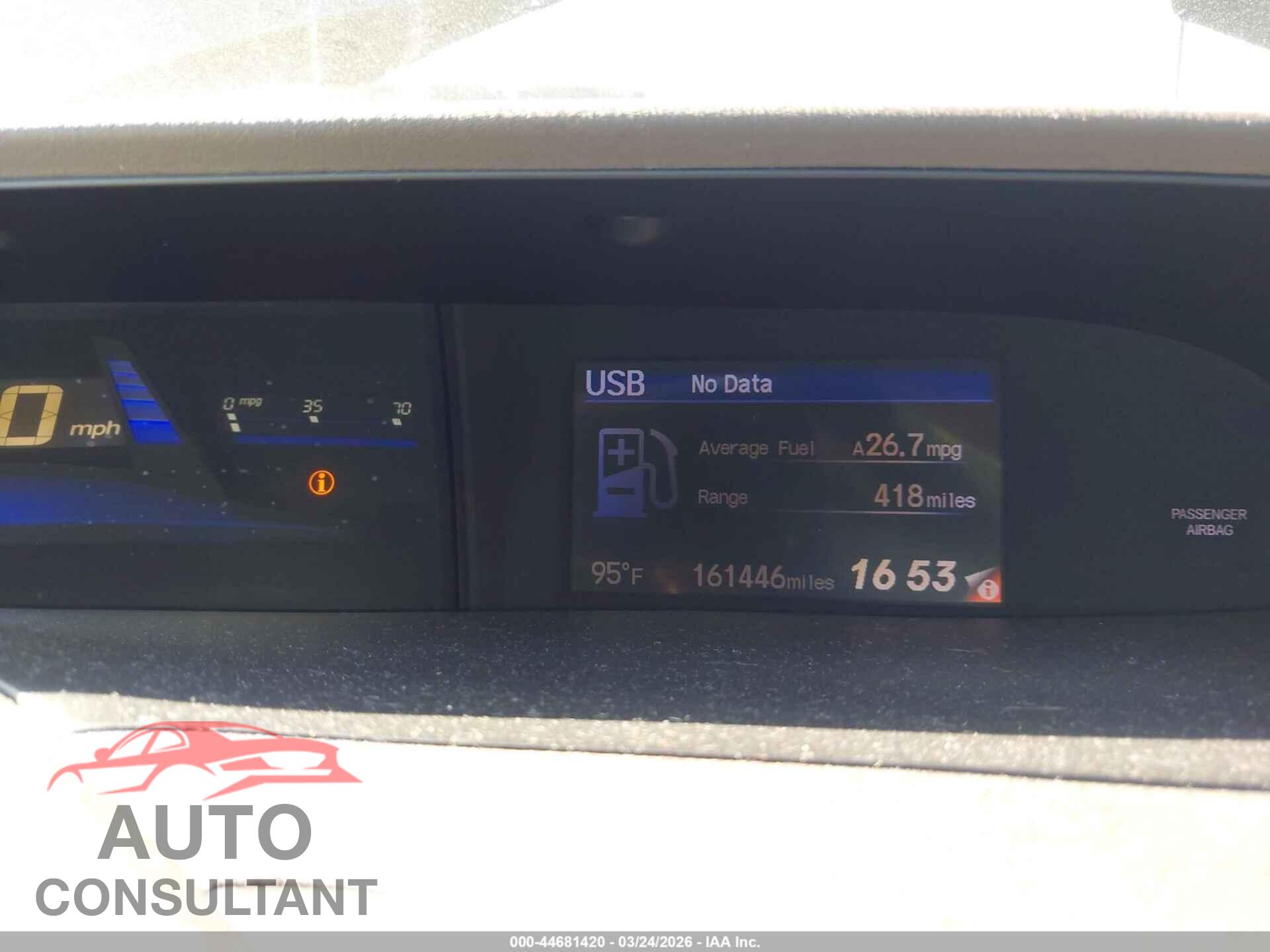 HONDA CIVIC 2012 - 2HGFB2F97CH551467