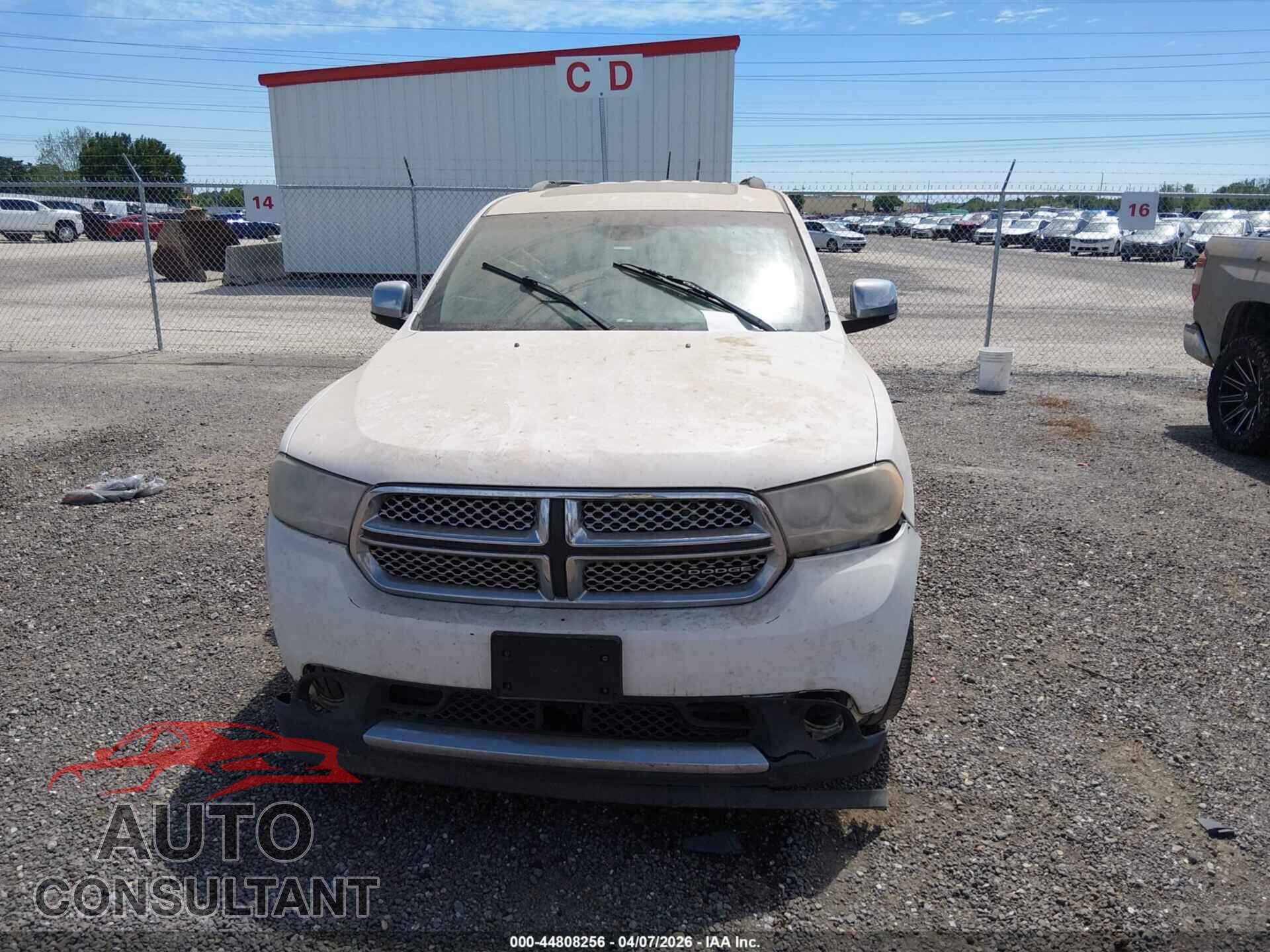 DODGE DURANGO 2012 - 1C4SDHET7CC126759