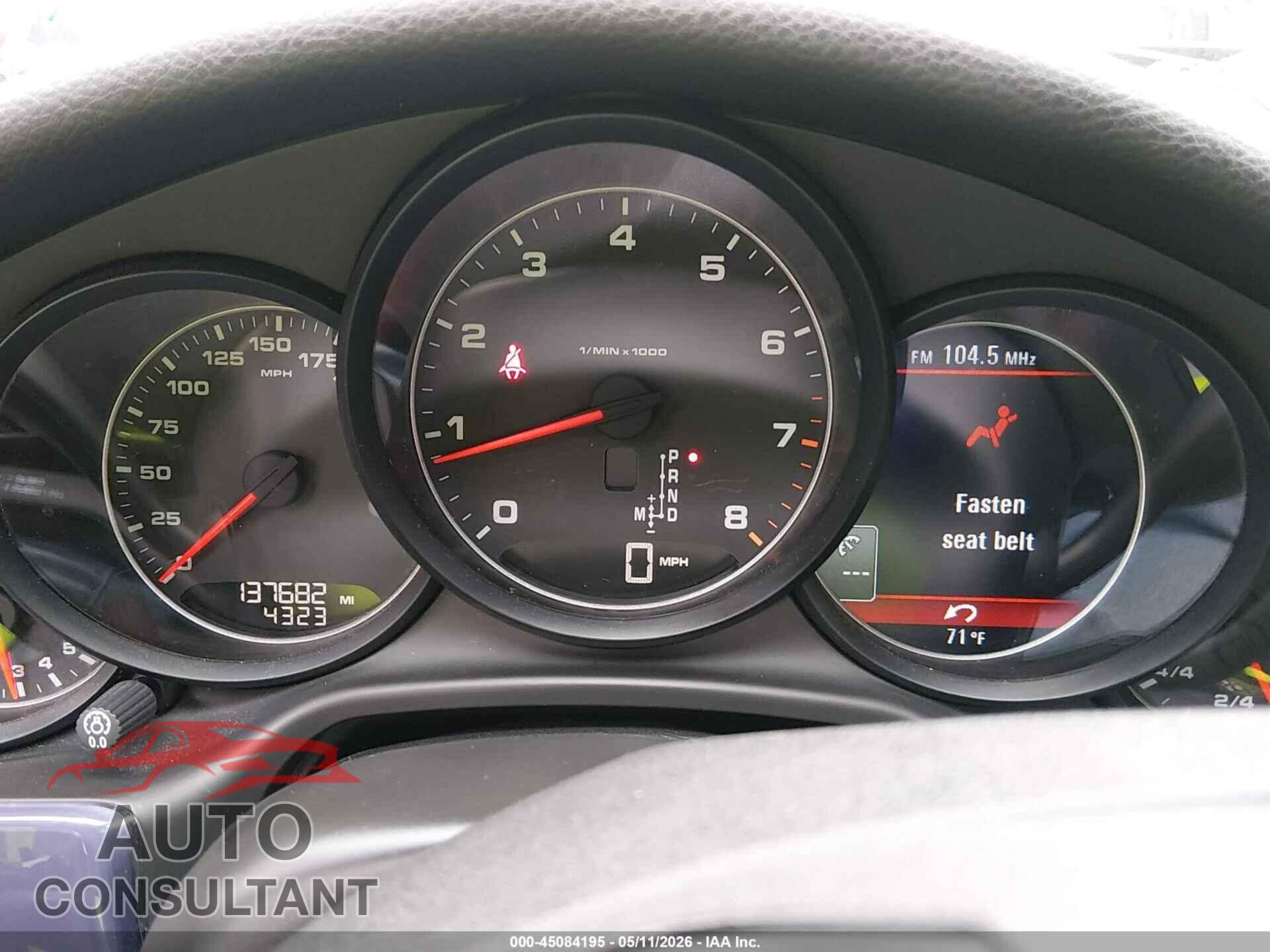 PORSCHE PANAMERA 2011 - WP0AA2A74BL010816