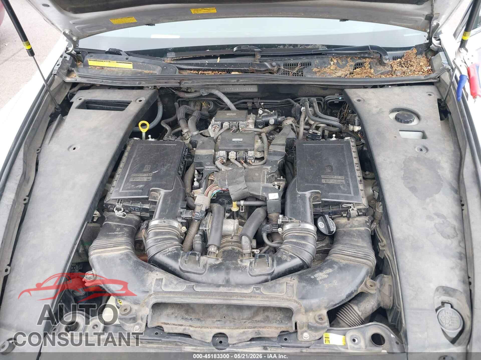 LEXUS LS 460 2010 - JTHCL5EF8A5007828