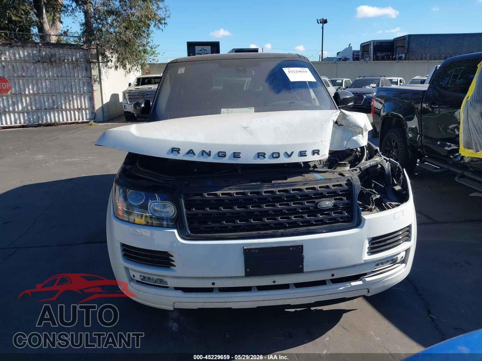 LAND ROVER RANGE ROVER 2016 - SALGS2EF1GA246473