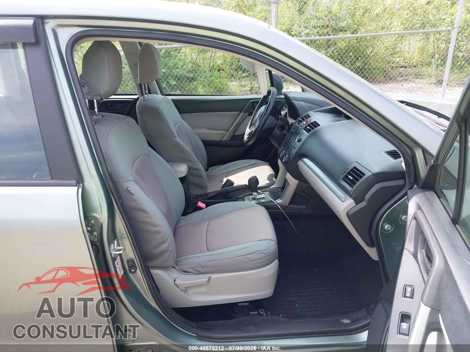 SUBARU FORESTER 2014 - JF2SJAAC5EH547005