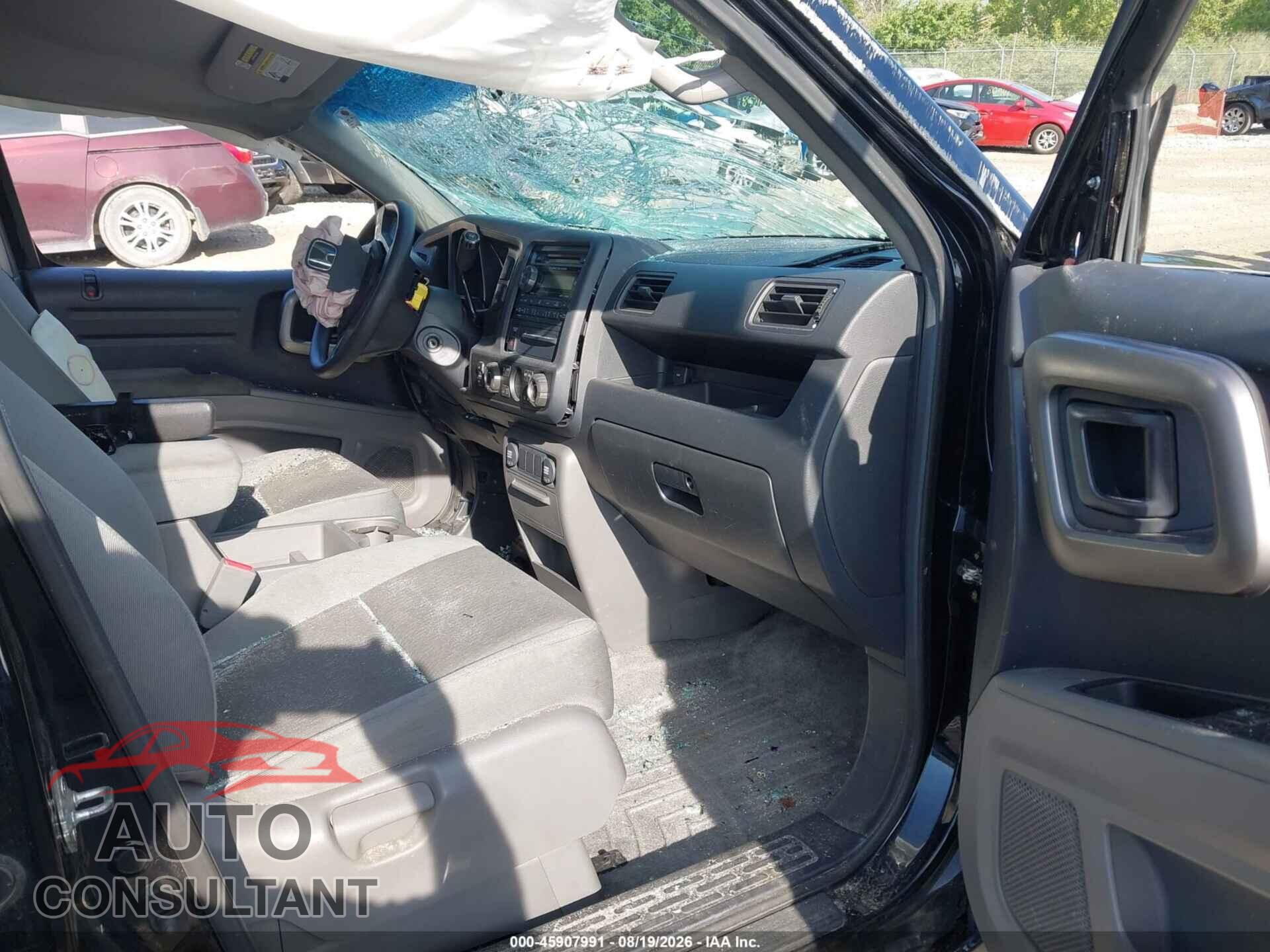 HONDA RIDGELINE 2012 - 5FPYK1F44CB455167
