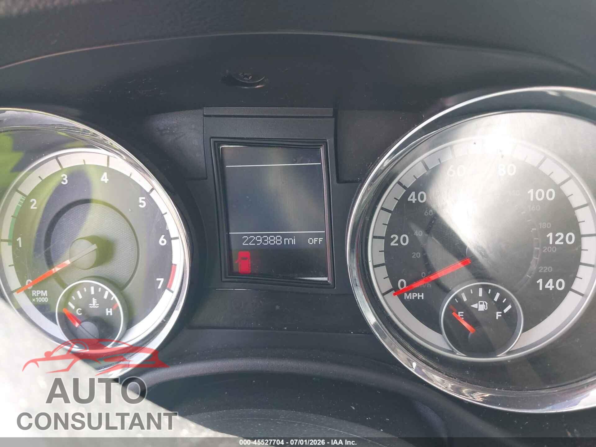 DODGE DURANGO 2013 - 1C4RDJAG8DC575299