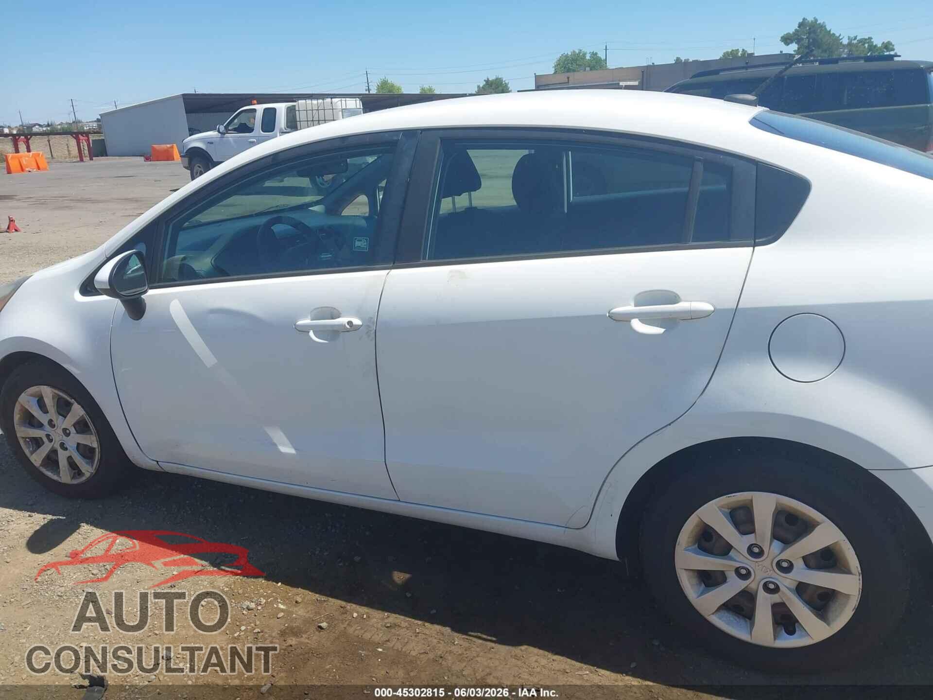KIA RIO 2014 - KNADM4A37E6365041
