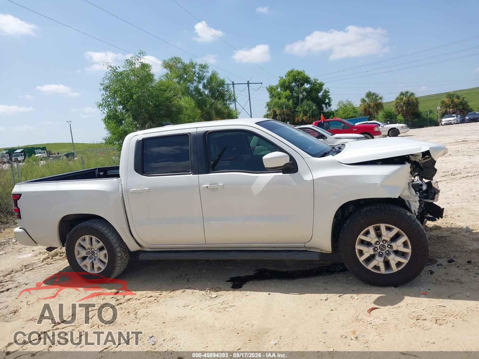 NISSAN FRONTIER 2022 - 1N6ED1EJ3NN612556