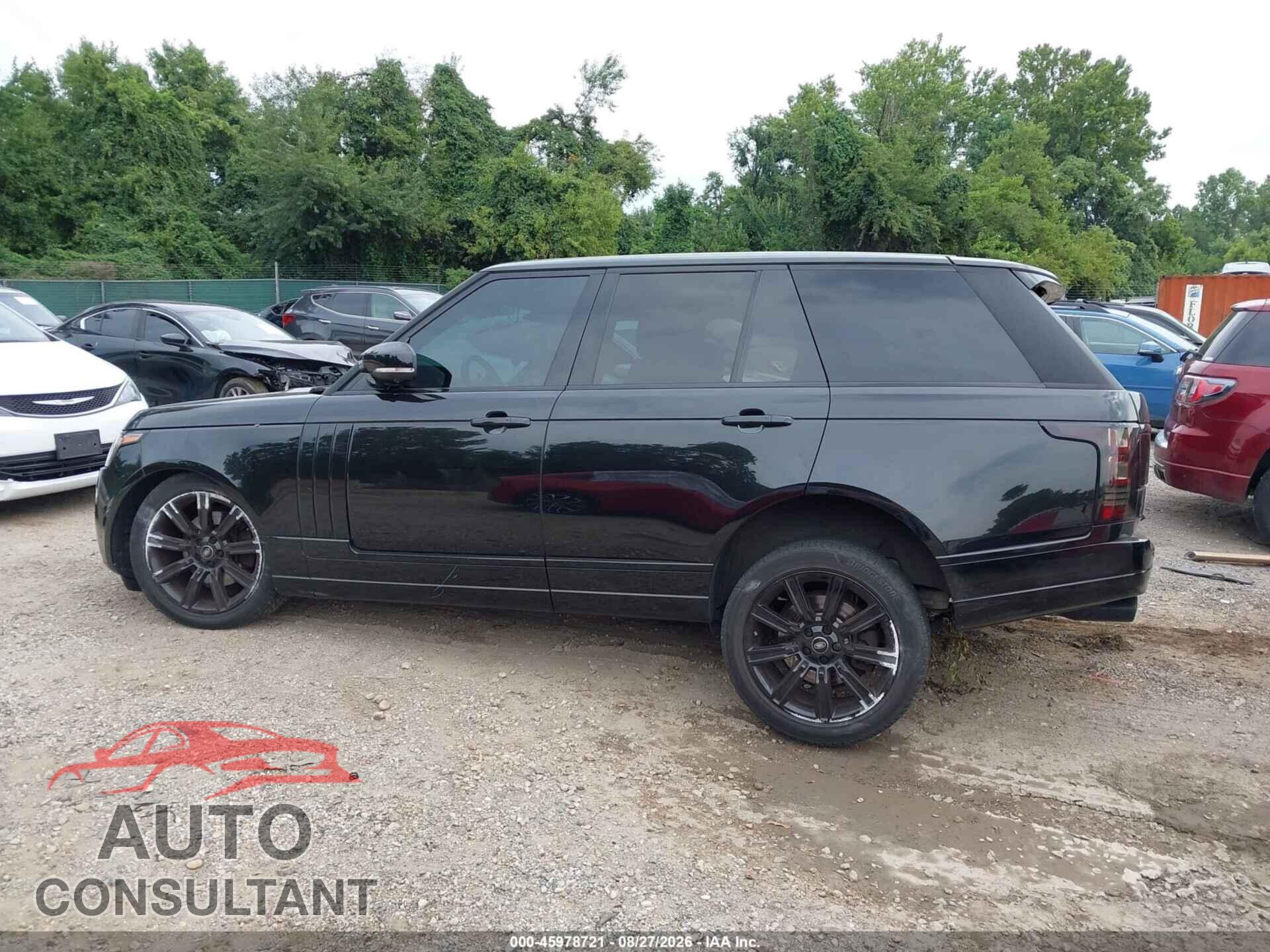LAND ROVER RANGE ROVER 2015 - SALGS2VF3FA208435