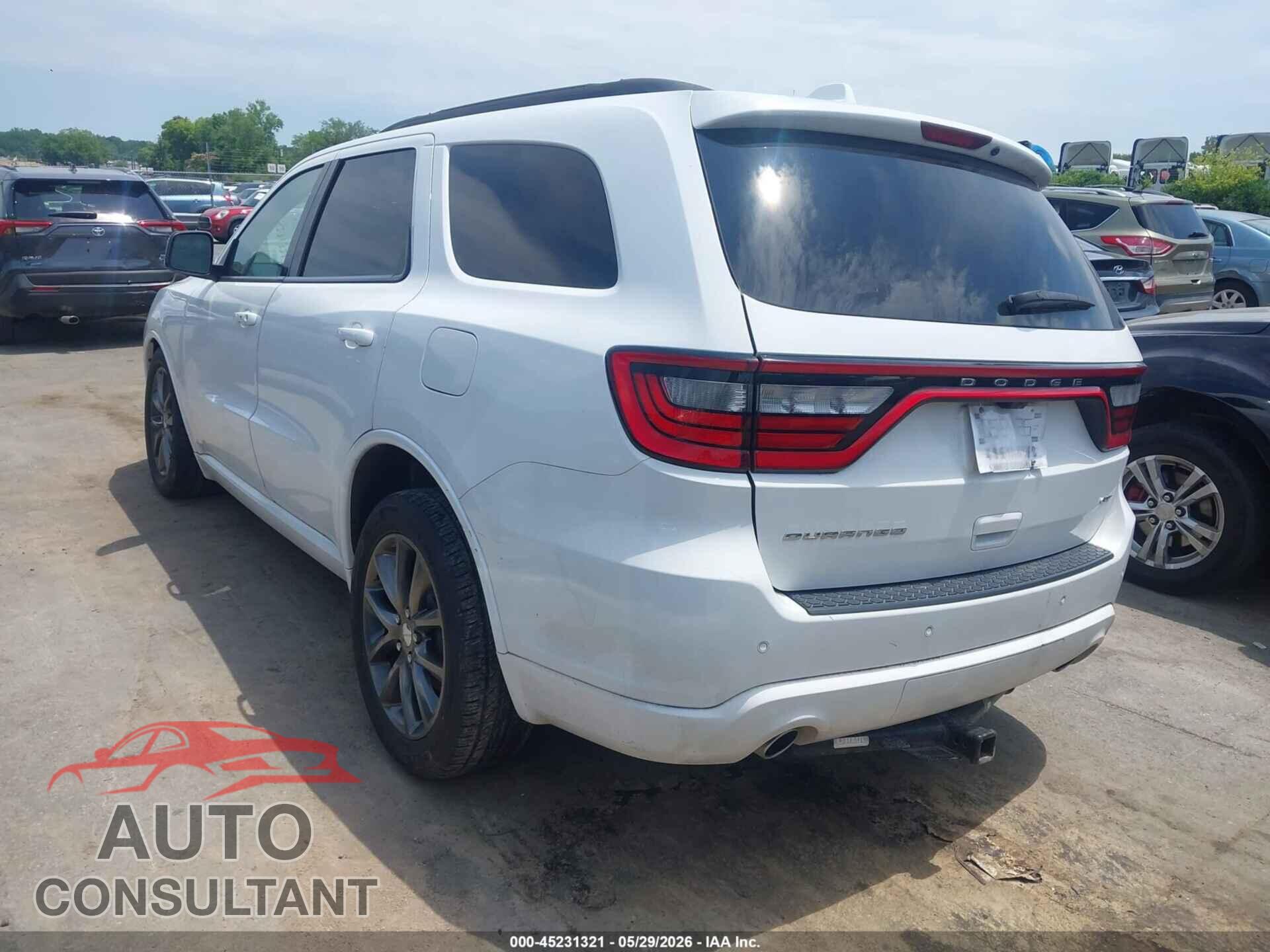 DODGE DURANGO 2017 - 1C4RDHDG1HC928525