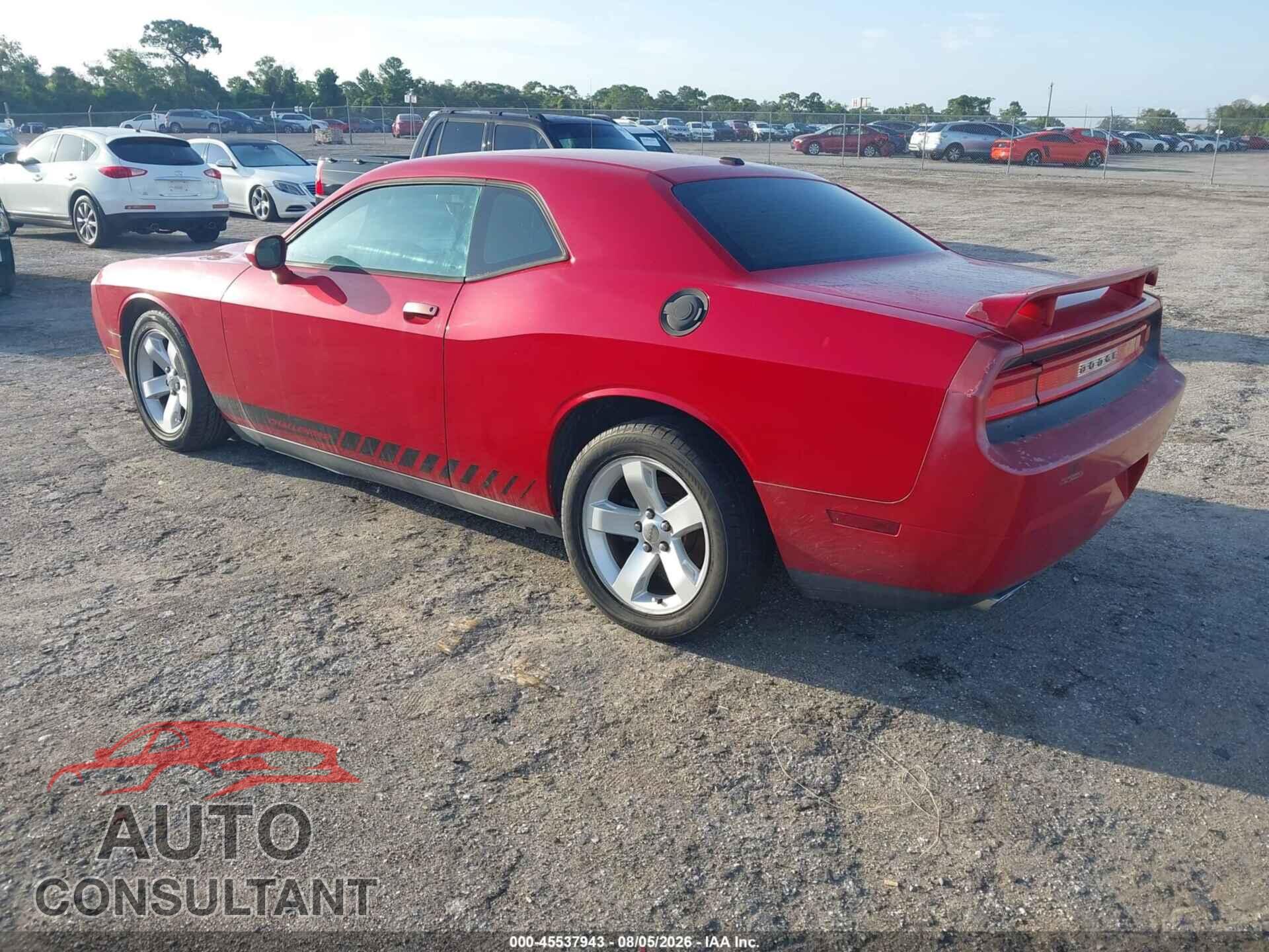 DODGE CHALLENGER 2012 - 2C3CDYAG8CH180215