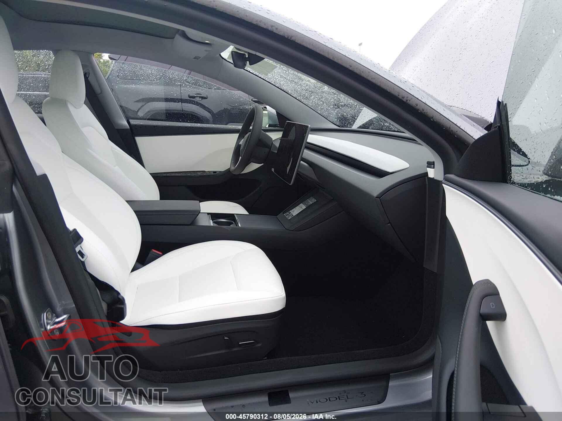 TESLA MODEL 3 2026 - 5YJ3E1EA5TF185206