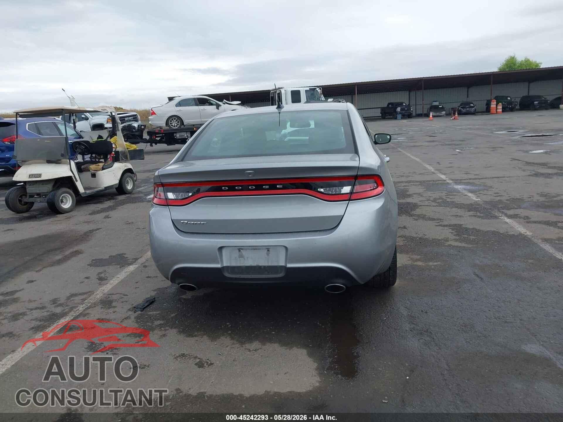 DODGE DART 2015 - 1C3CDFBBXFD330835