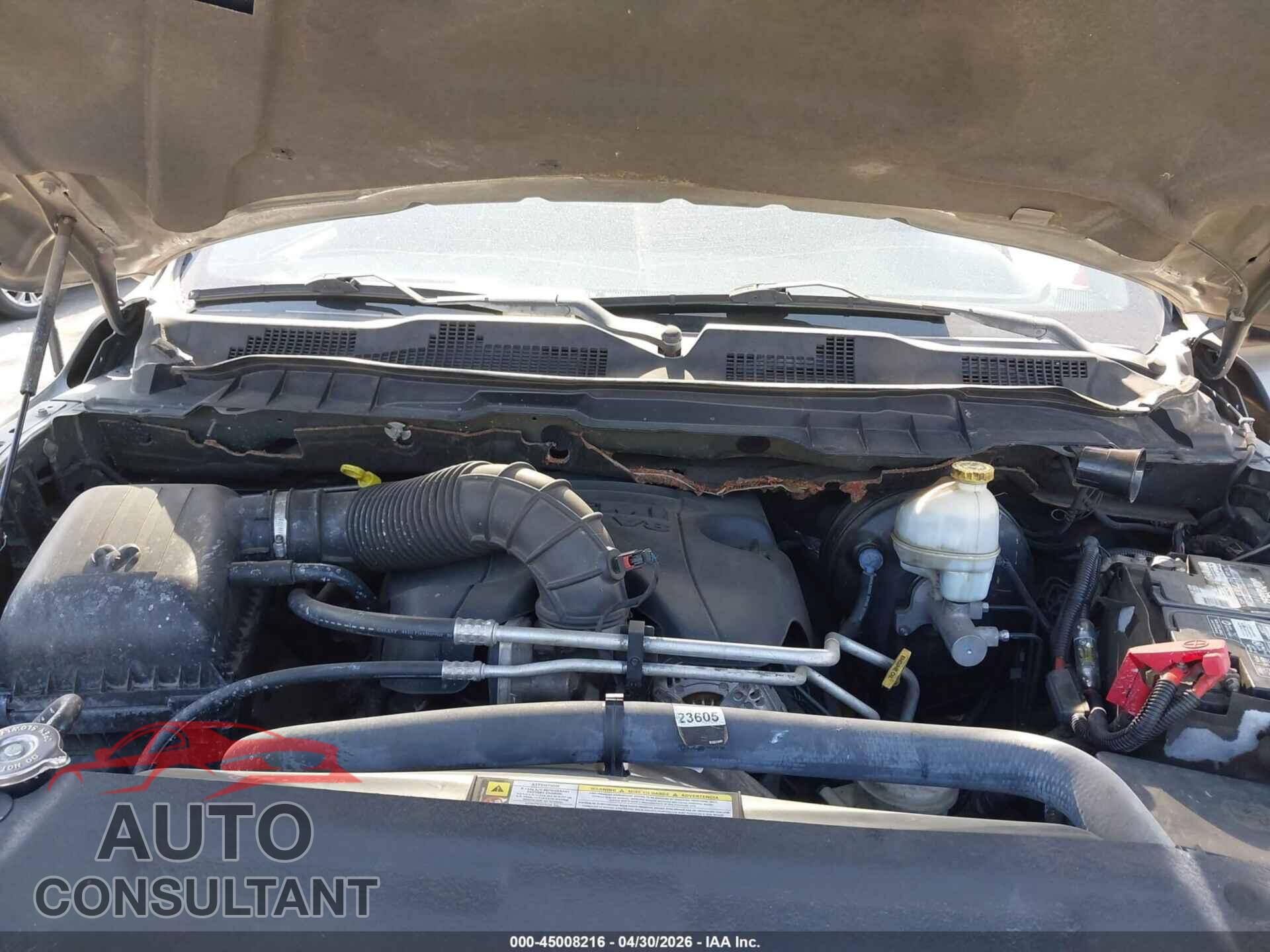 DODGE RAM 1500 2010 - 1D7RB1GT2AS241965