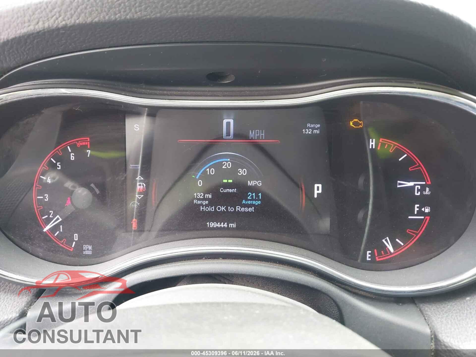 DODGE DURANGO 2014 - 1C4RDJAG2EC561996