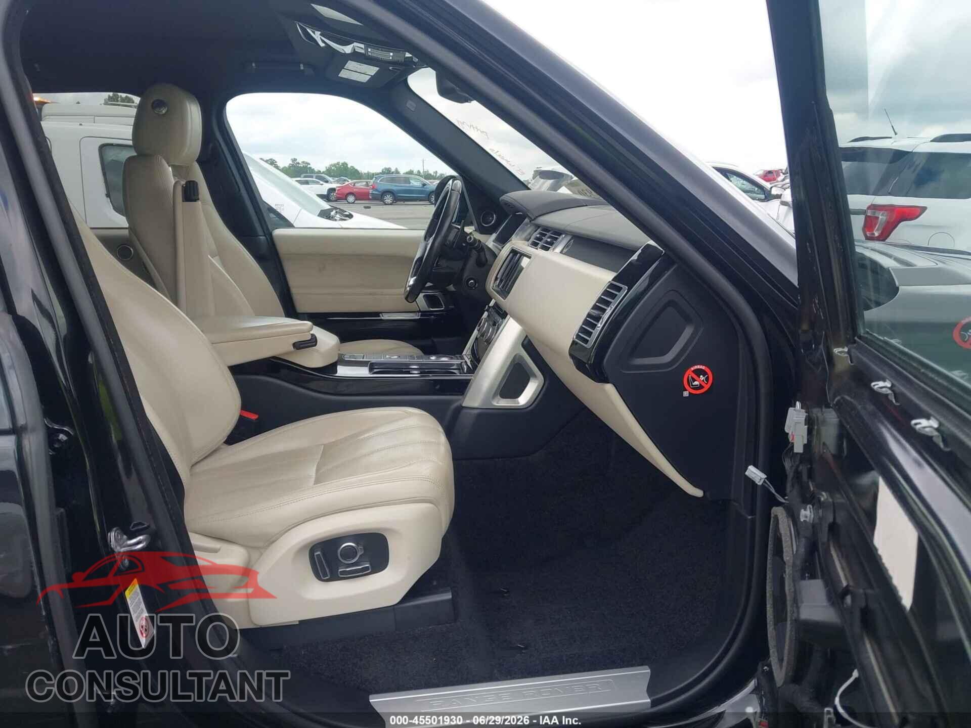 LAND ROVER RANGE ROVER 2016 - SALGS2EF3GA278647