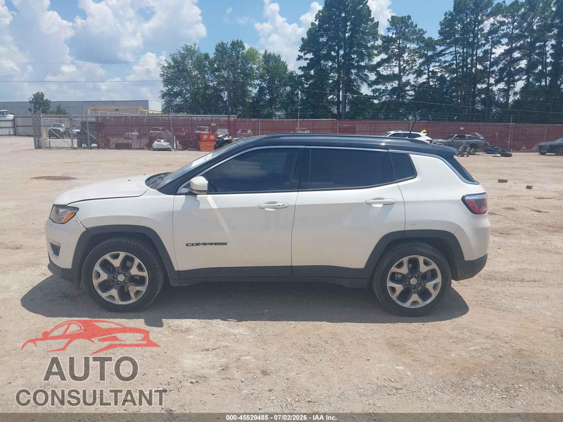 JEEP COMPASS 2018 - 3C4NJCCB3JT361664
