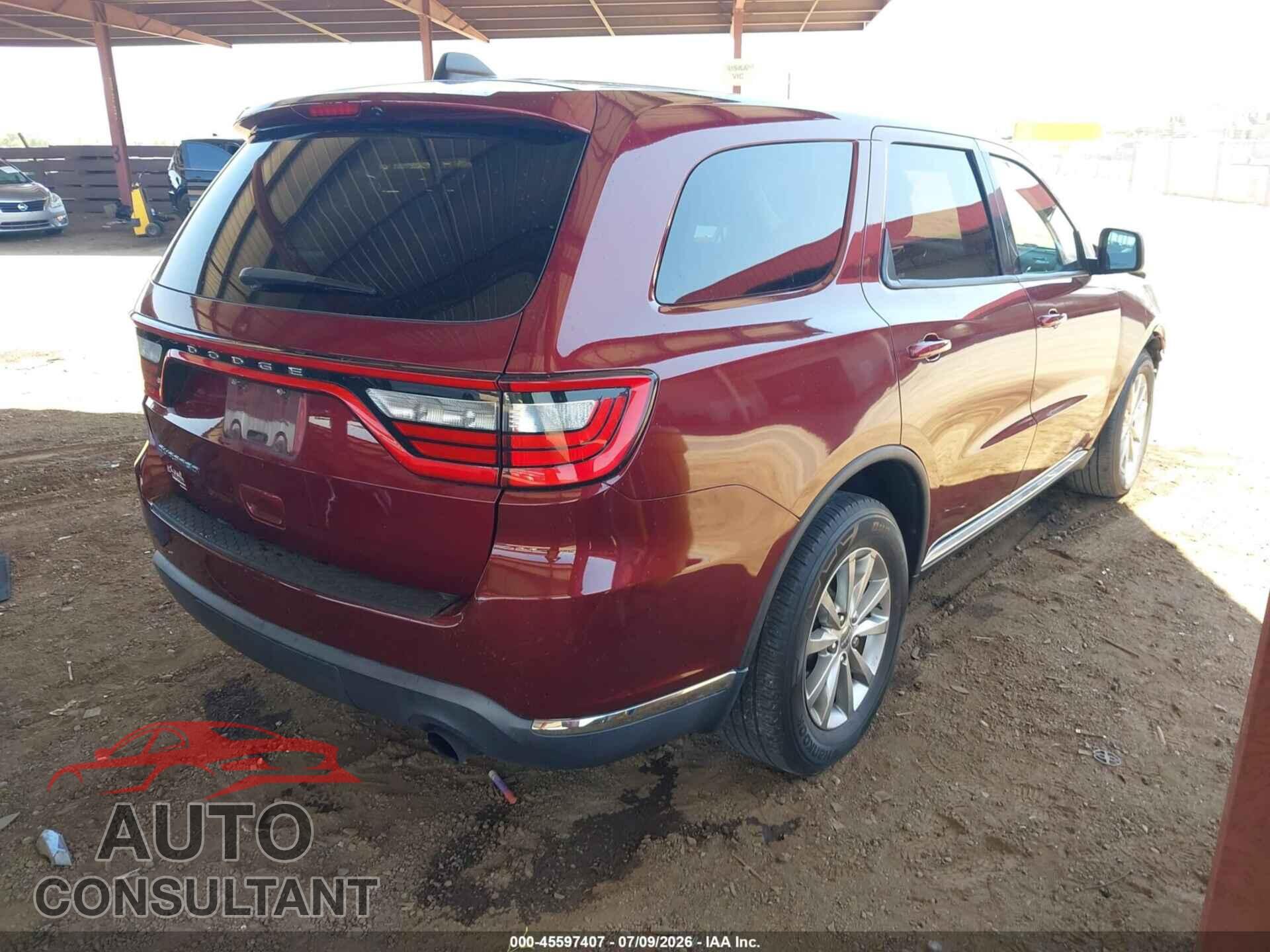 DODGE DURANGO 2017 - 1C4RDHAG6HC798634