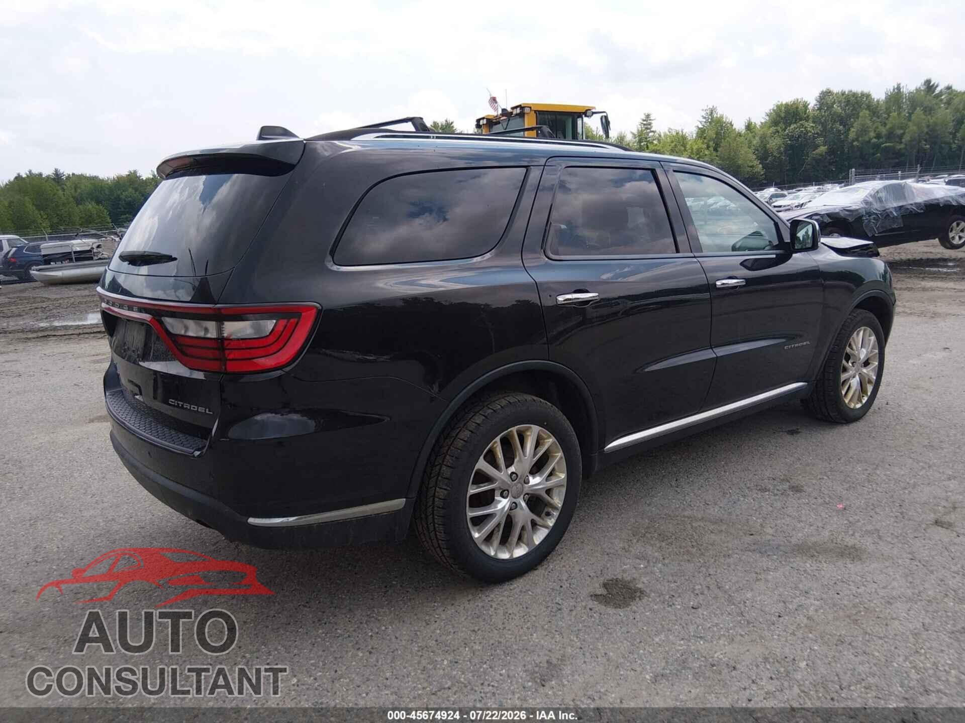 DODGE DURANGO 2015 - 1C4RDJEG0FC772030