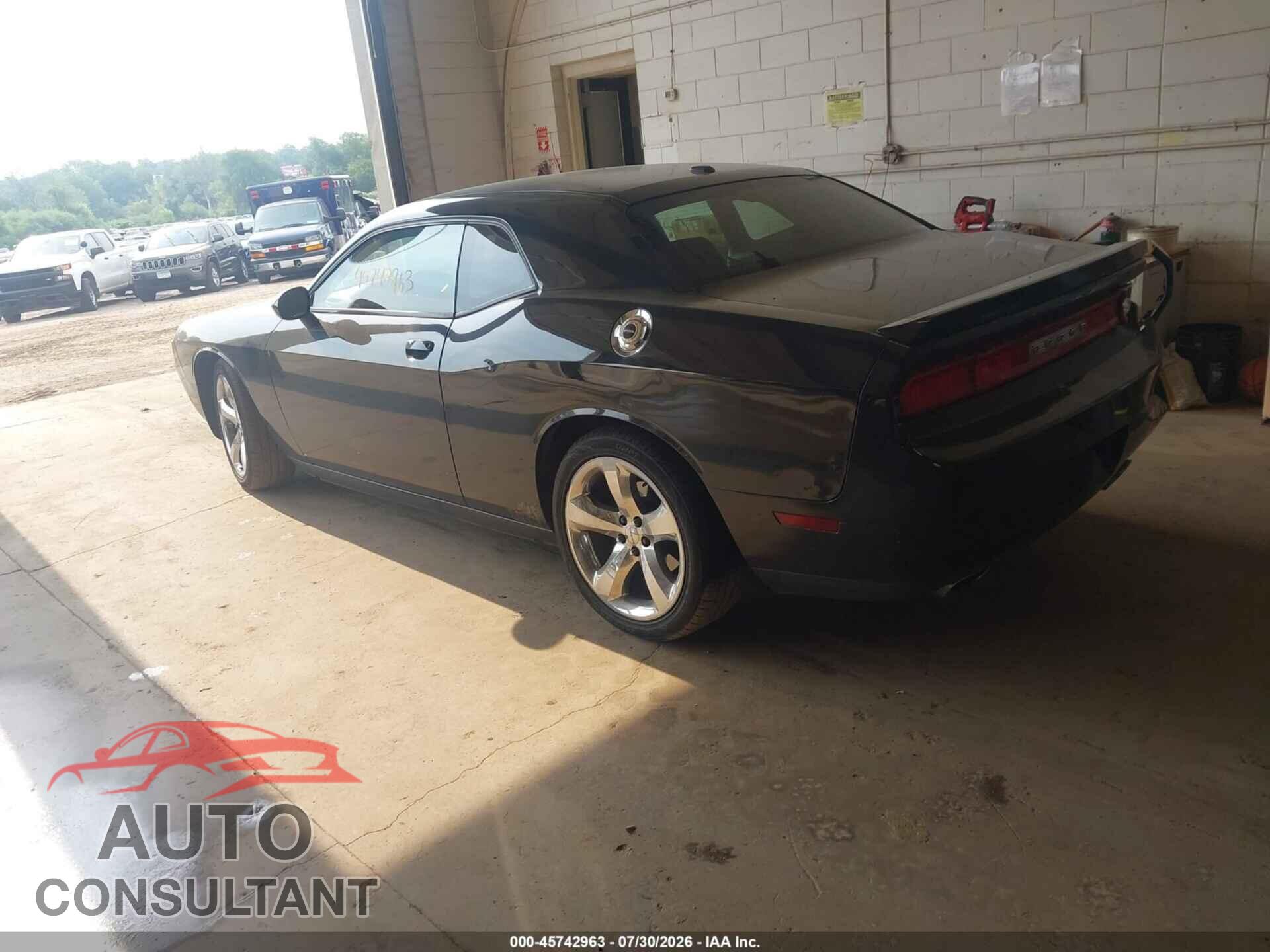 DODGE CHALLENGER 2012 - 2C3CDYAG4CH258070