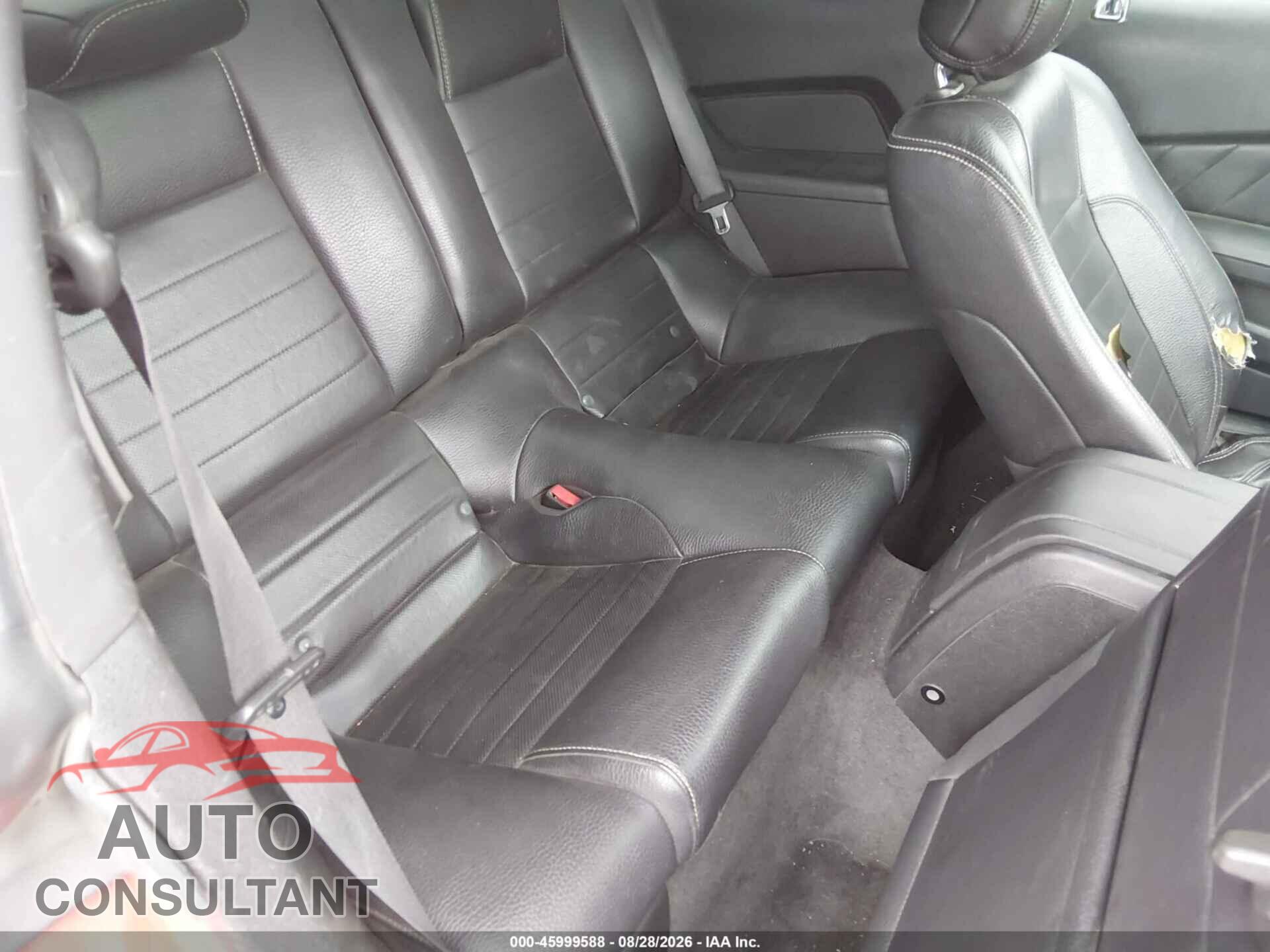 FORD MUSTANG 2012 - 1ZVBP8CF3C5284571