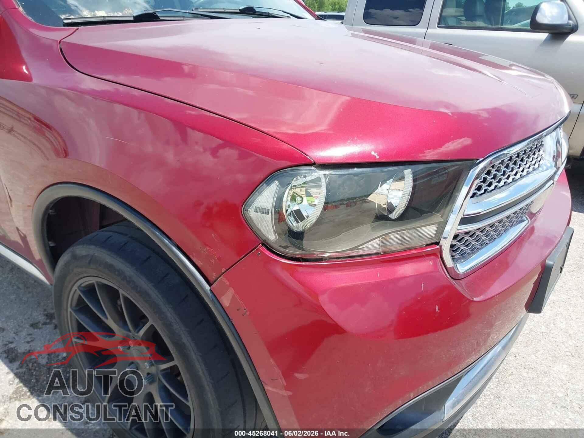 DODGE DURANGO 2013 - 1C4RDHAG4DC683962