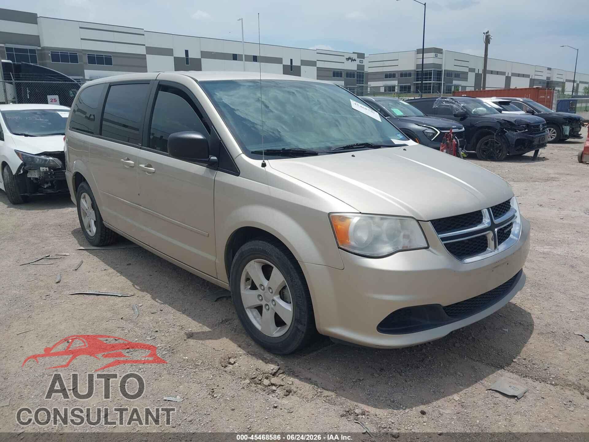 DODGE GRAND CARAVAN 2013 - 2C4RDGBG2DR648532