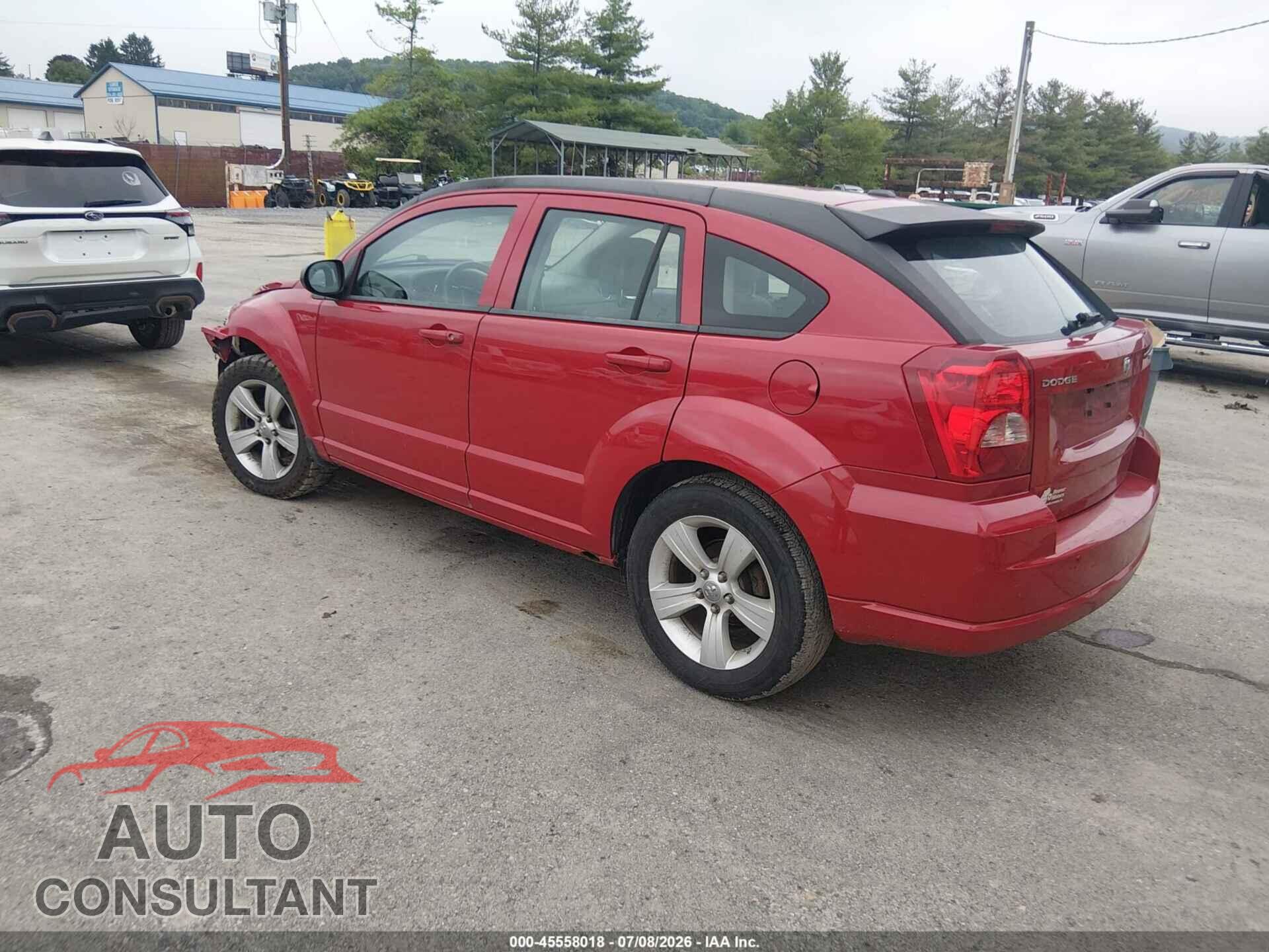 DODGE CALIBER 2012 - 1C3CDWDA9CD535210