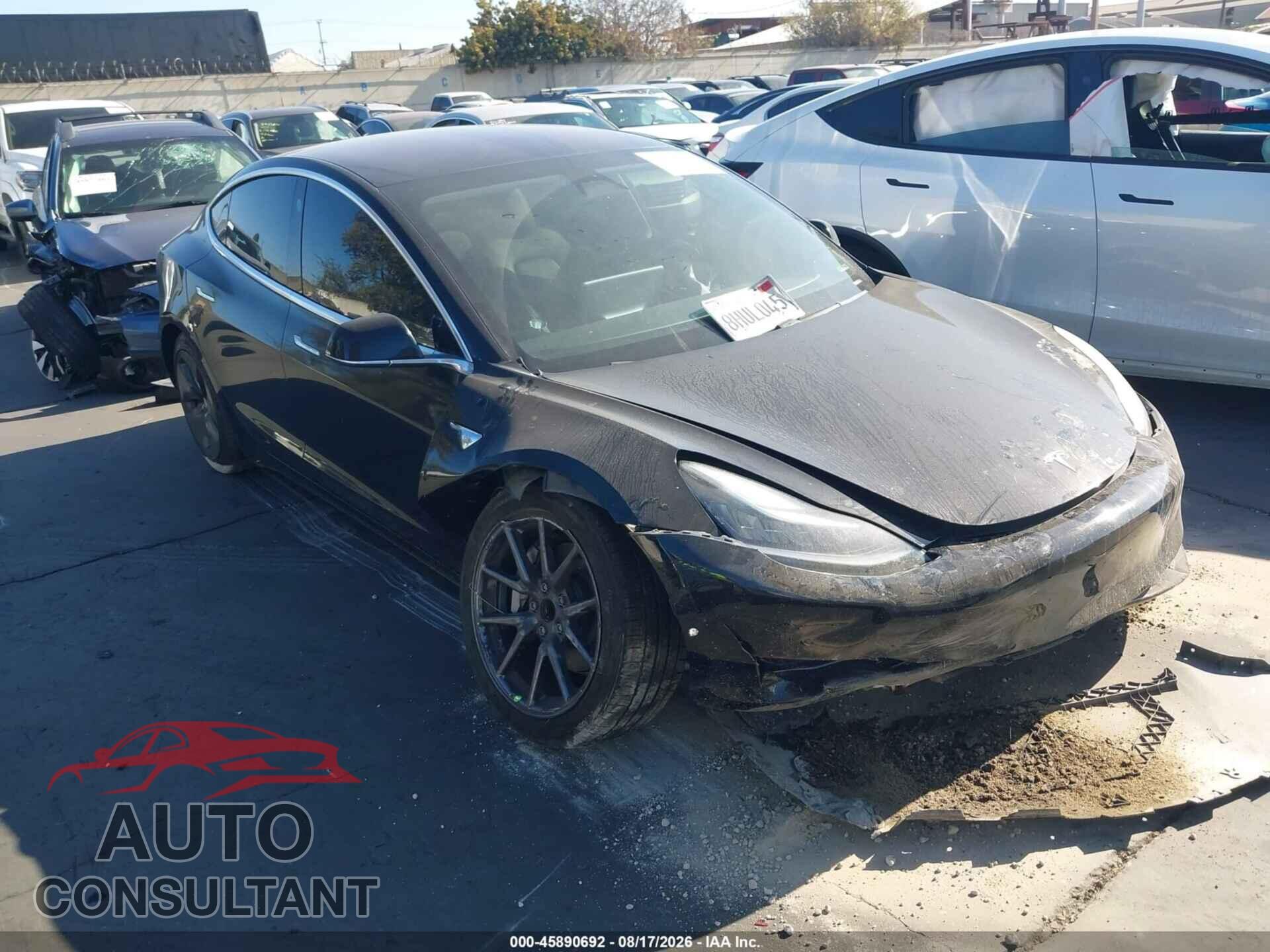 TESLA MODEL 3 2018 - 5YJ3E1EA2JF172037