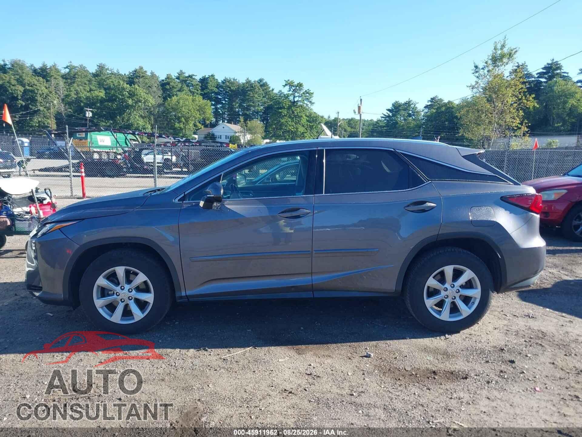 LEXUS RX 350 2017 - 2T2BZMCA6HC123745