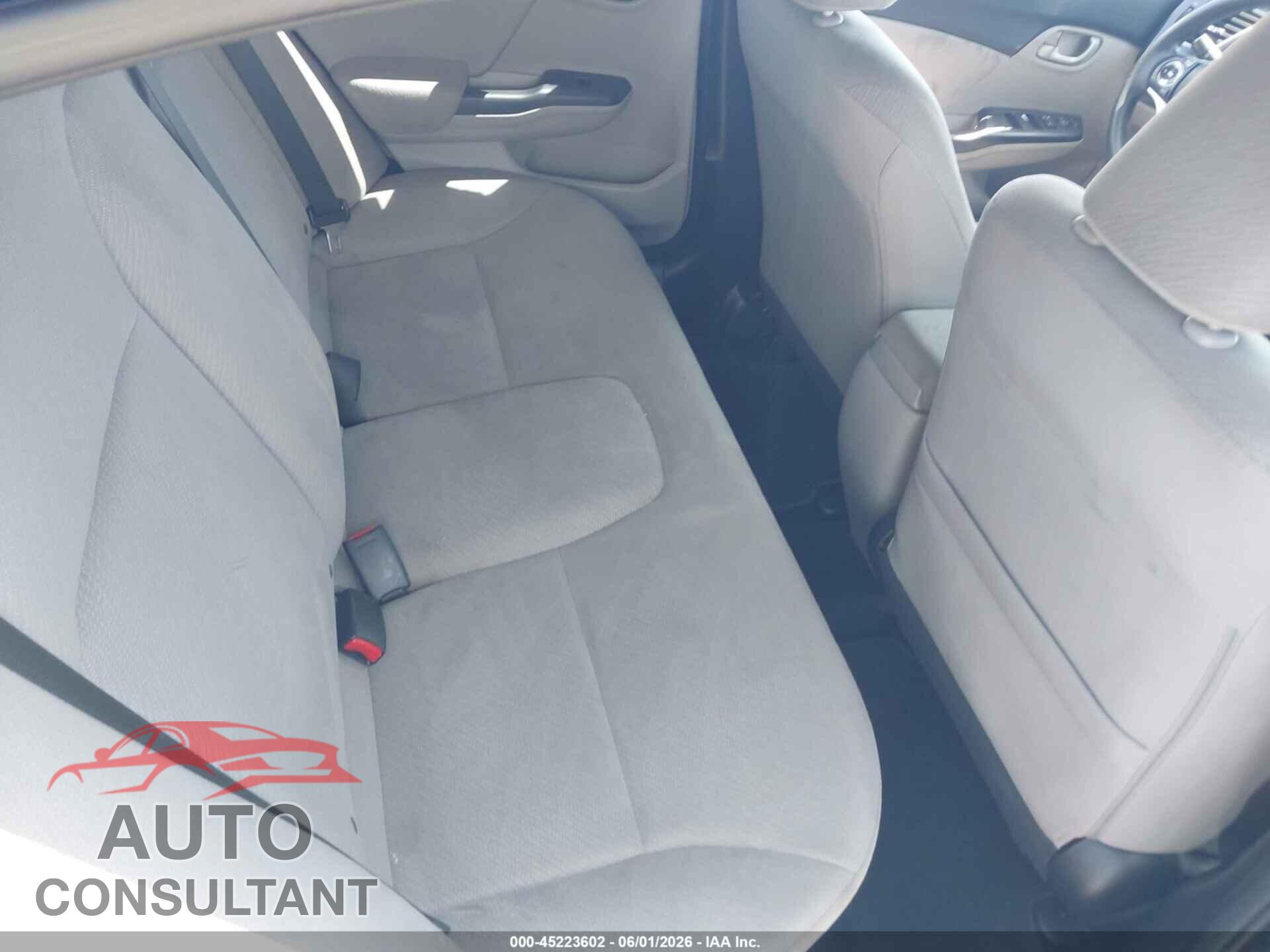 HONDA CIVIC 2013 - 19XFB2F5XDE292496
