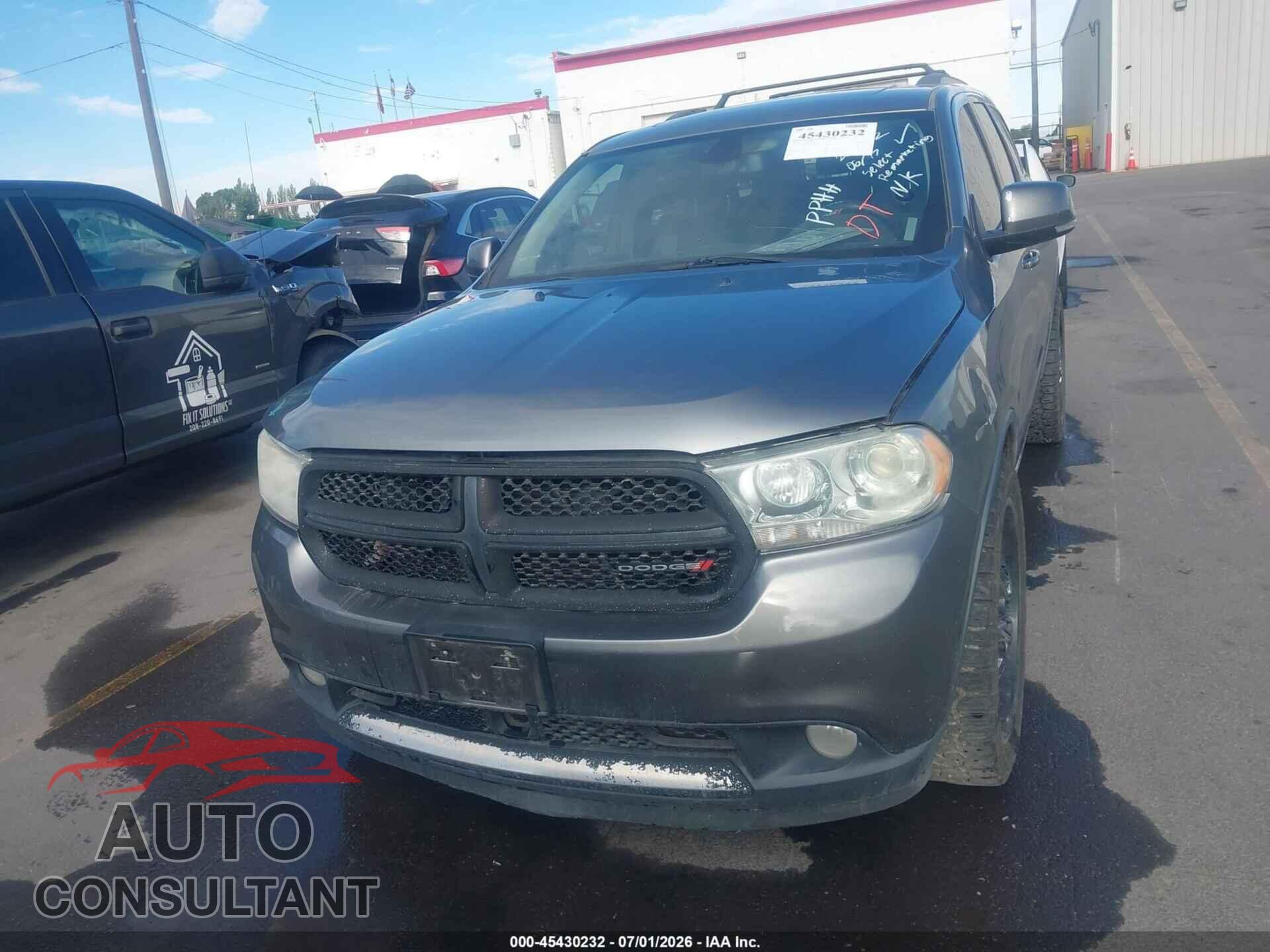 DODGE DURANGO 2012 - 1C4RDHEG7CC260172