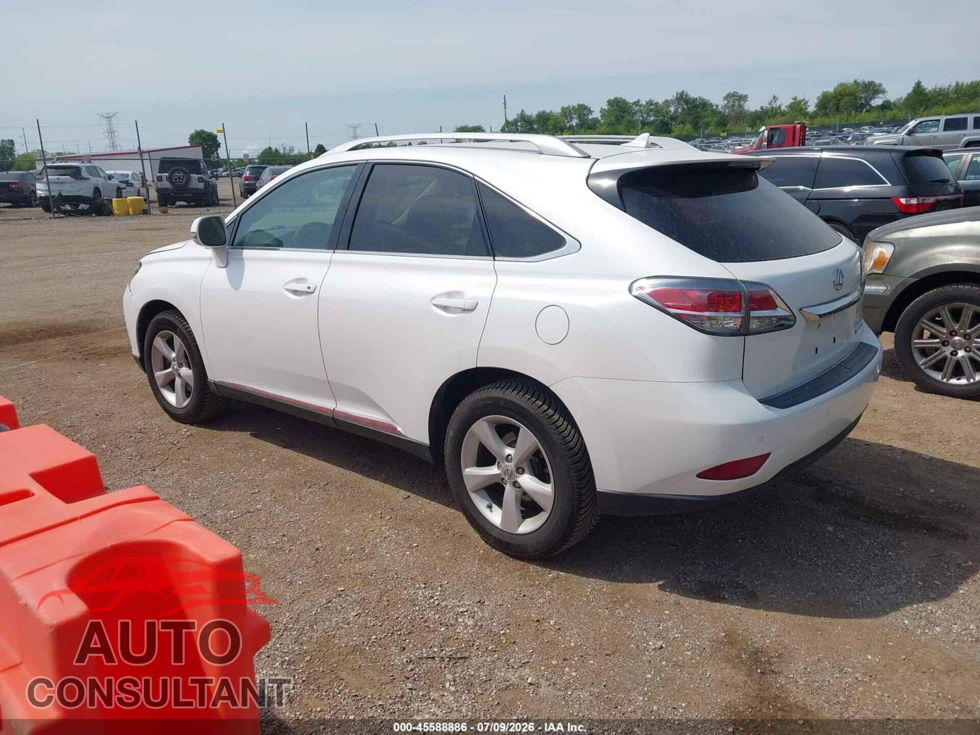 LEXUS RX 350 2013 - 2T2BK1BA2DC184492