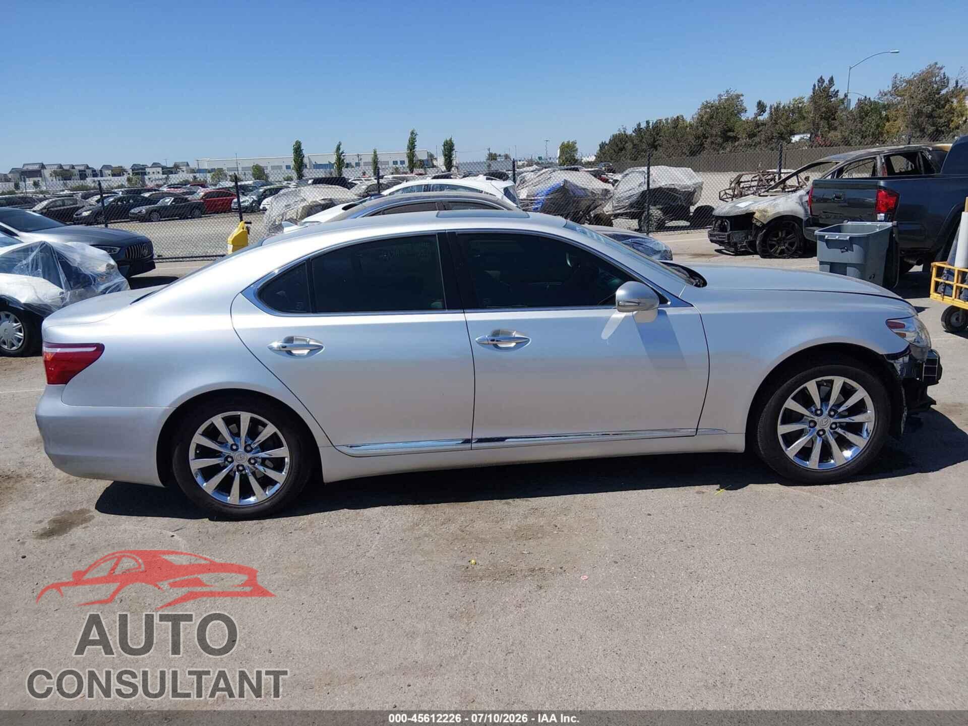 LEXUS LS 460 2010 - JTHBL5EF4A5099936