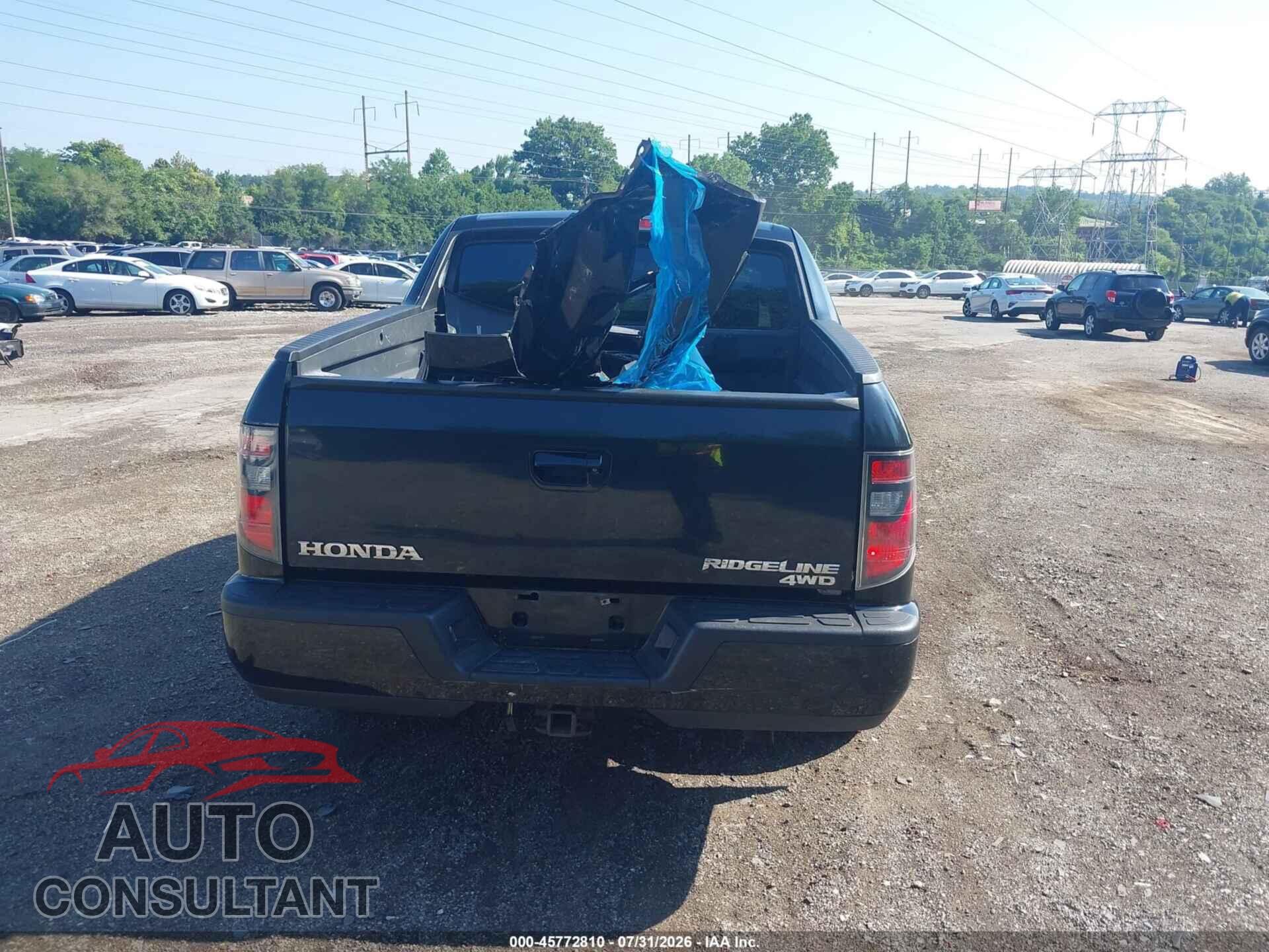 HONDA RIDGELINE 2013 - 5FPYK1F76DB008349