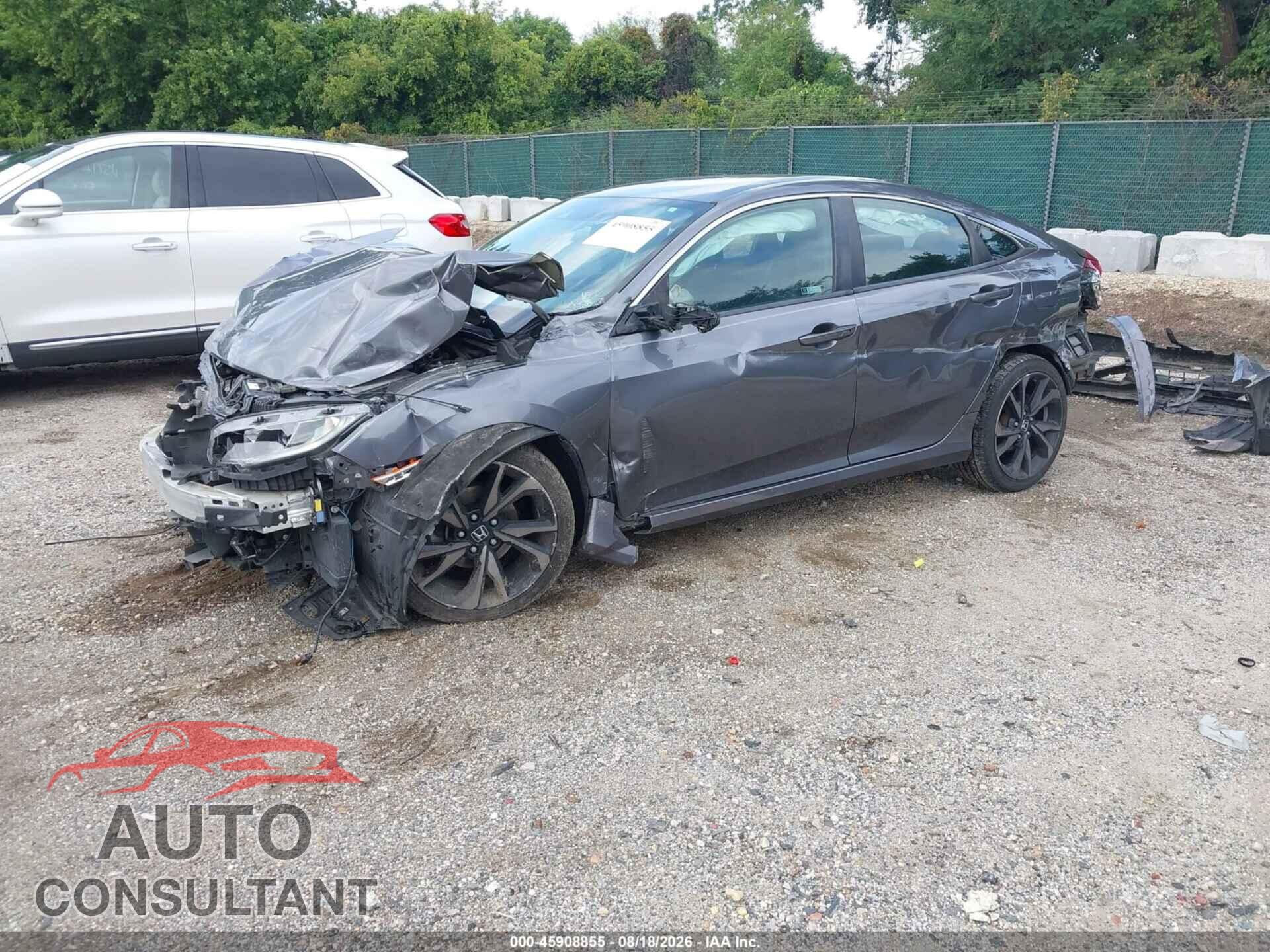 HONDA CIVIC 2019 - 2HGFC2F84KH601714