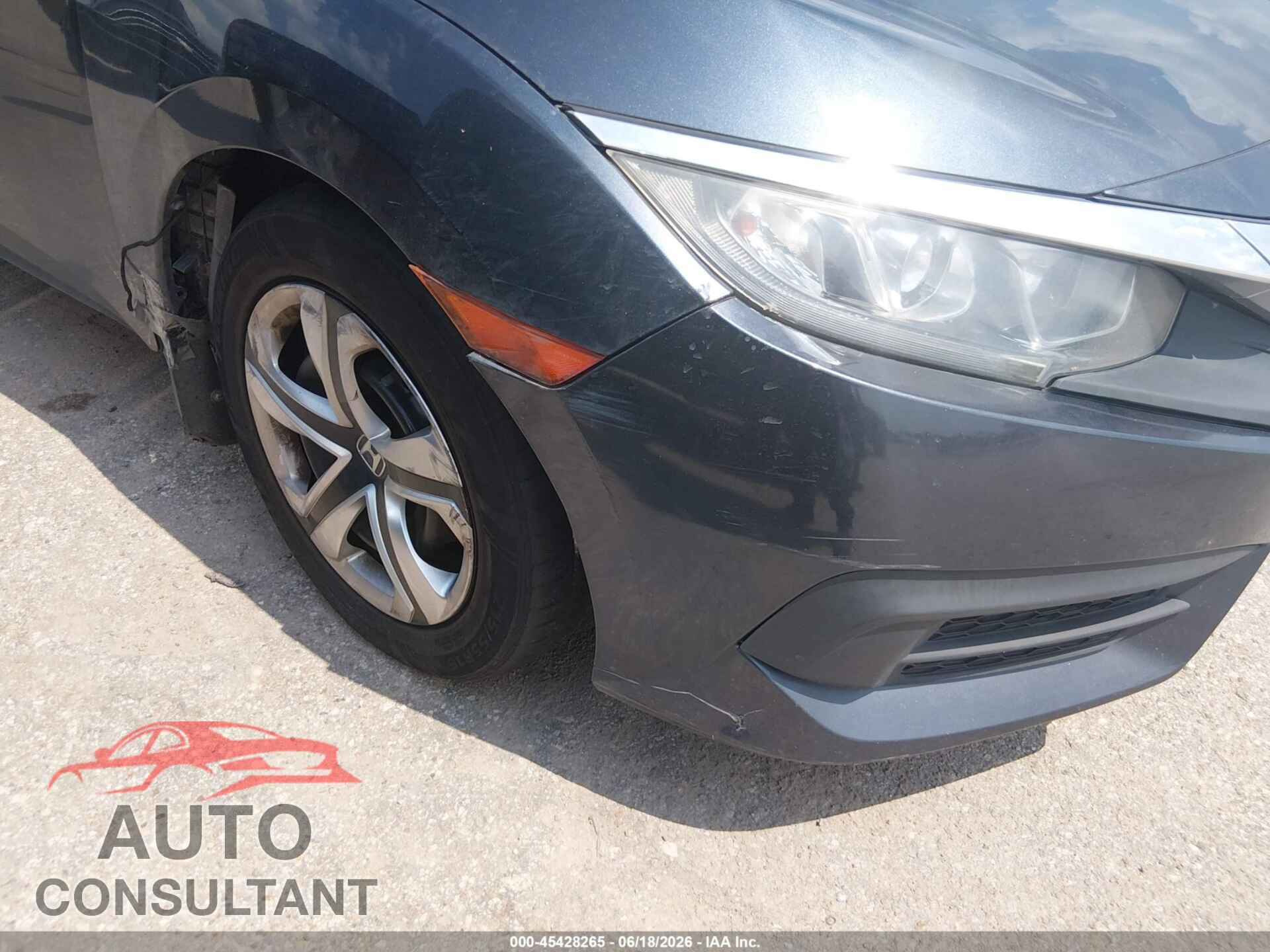 HONDA CIVIC 2017 - 19XFC2F52HE032158