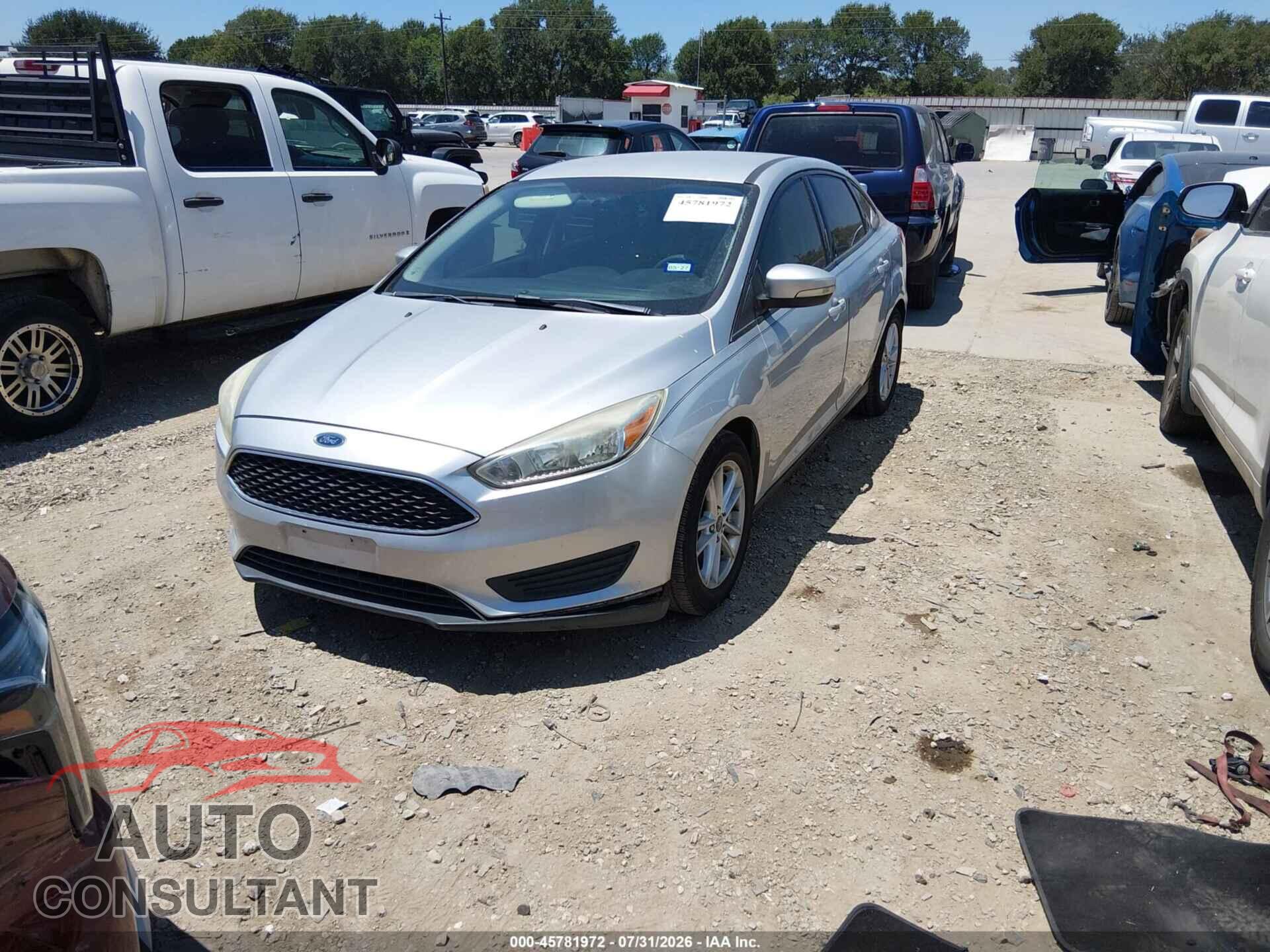 FORD FOCUS 2016 - 1FADP3F24GL284321