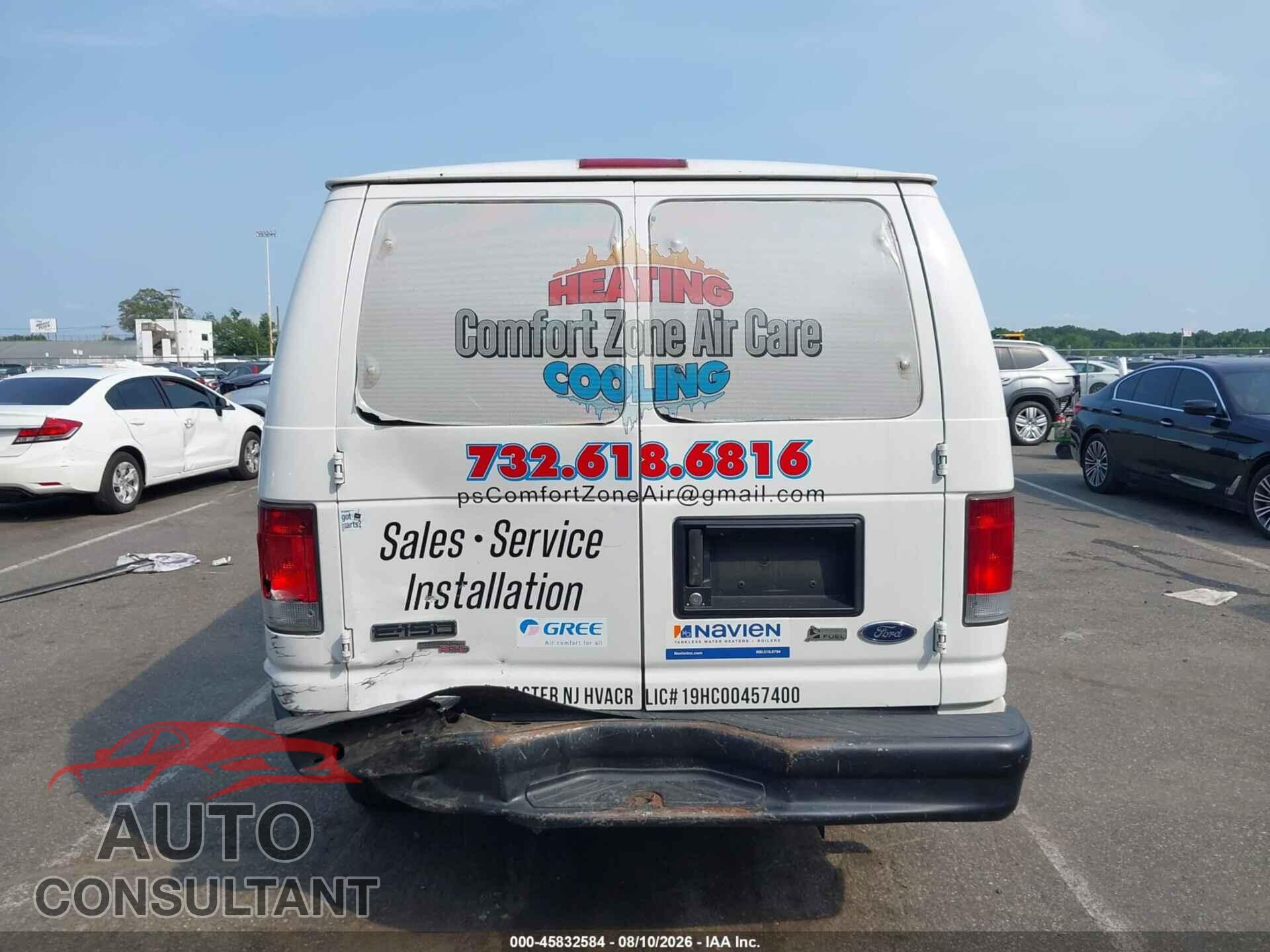 FORD E-150 2012 - 1FTNE1EW6CDA92111