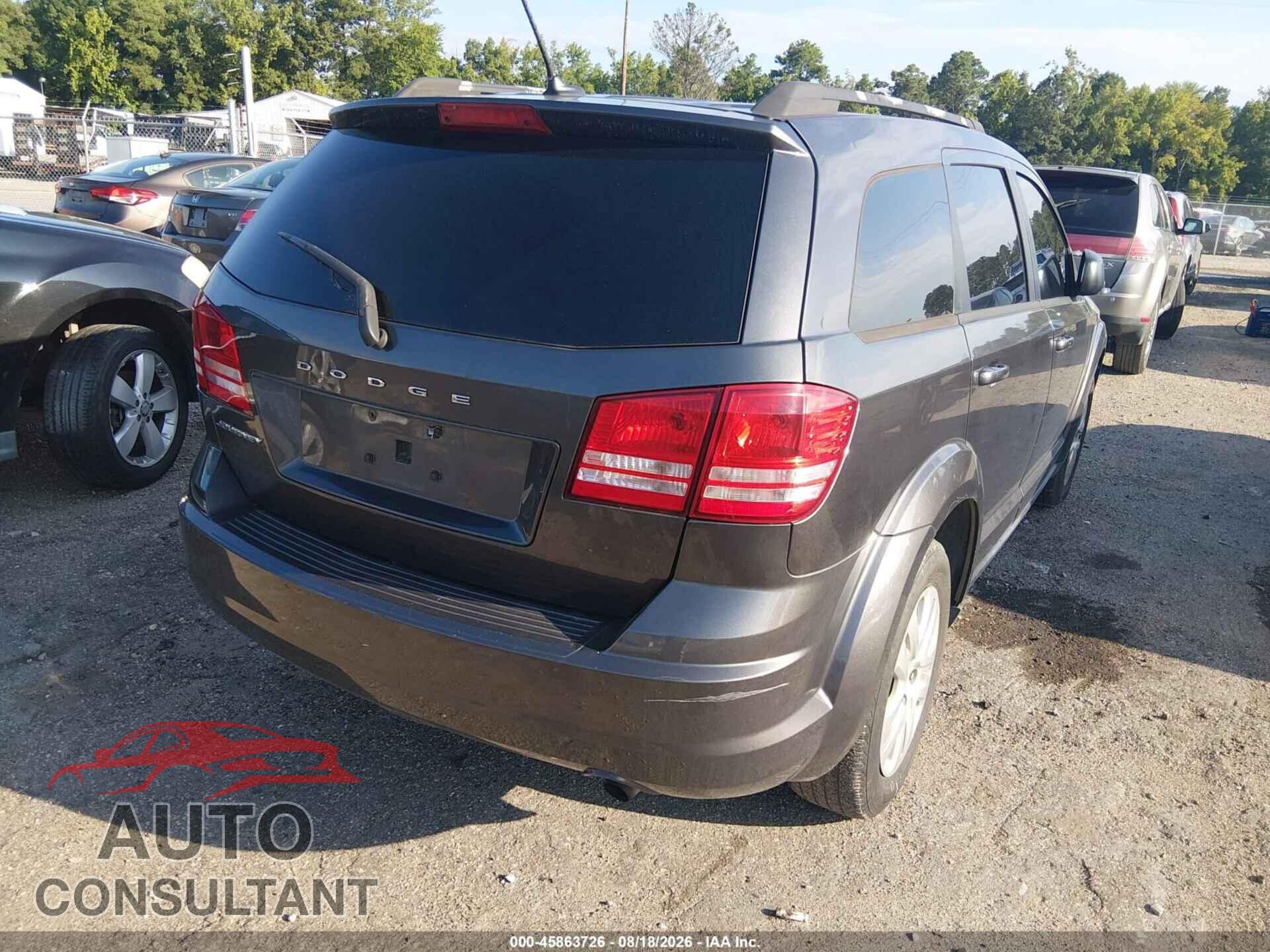 DODGE JOURNEY 2017 - 3C4PDCAB0HT706825