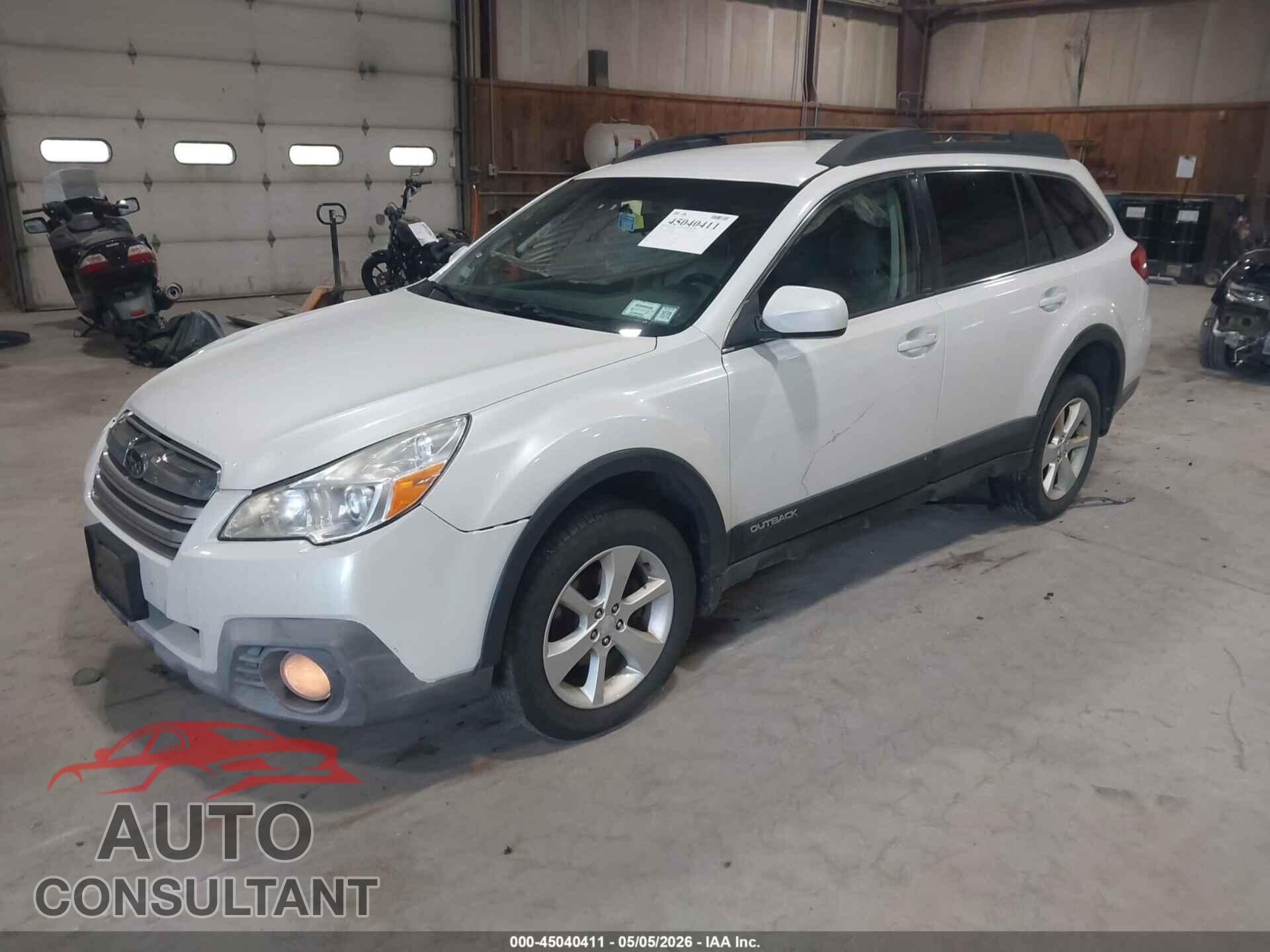 SUBARU OUTBACK 2014 - 4S4BRBCC2E3209080