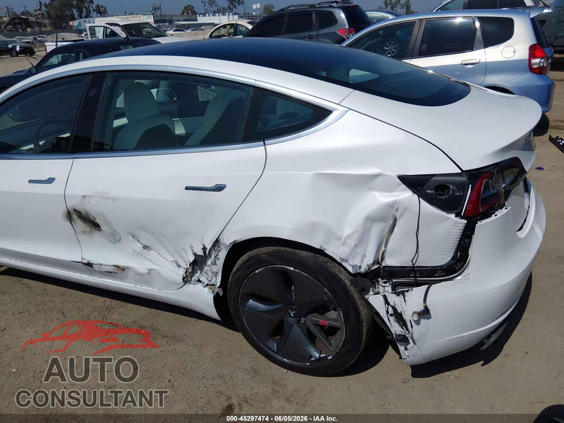 TESLA MODEL 3 2019 - 5YJ3E1EA0KF486187