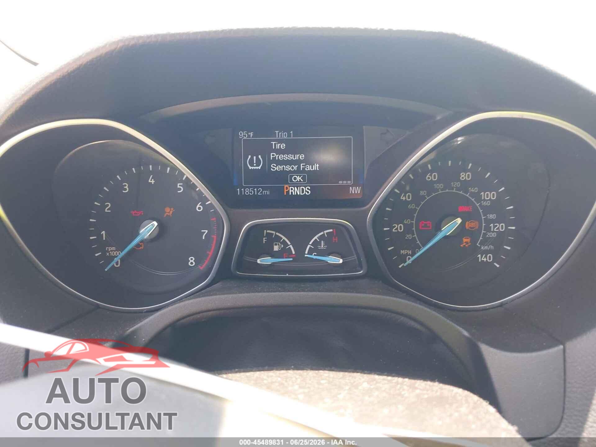 FORD FOCUS 2016 - 1FADP3F25GL224340