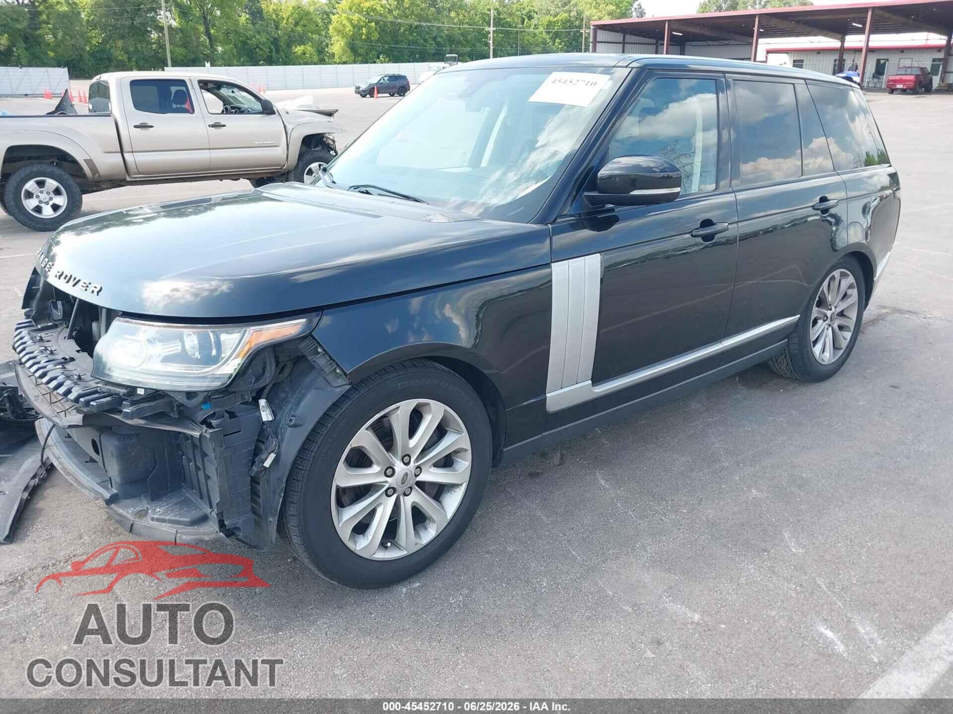 LAND ROVER RANGE ROVER 2013 - SALGS2DF4DA104017