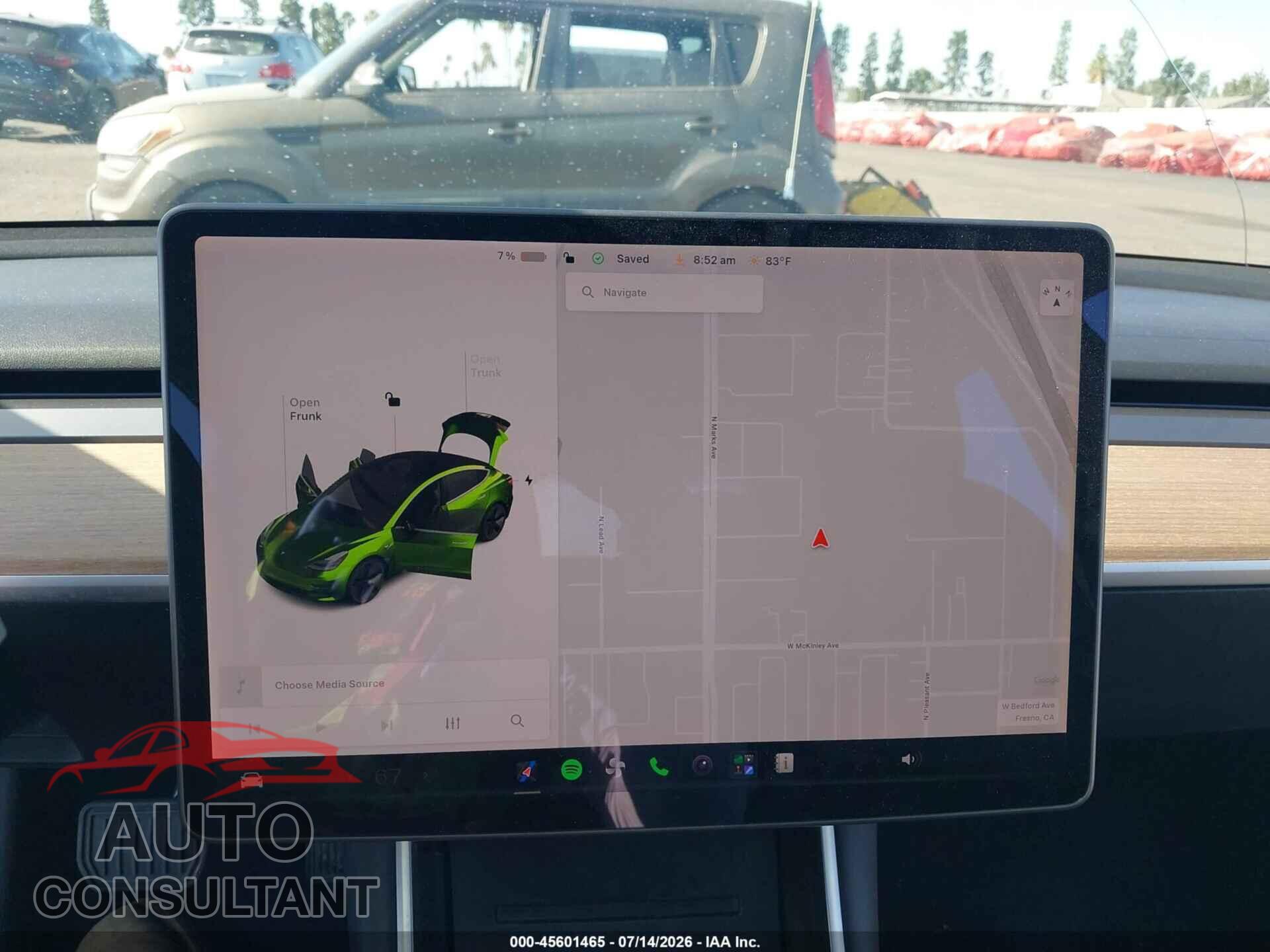 TESLA MODEL 3 2018 - 5YJ3E1EA9JF022894