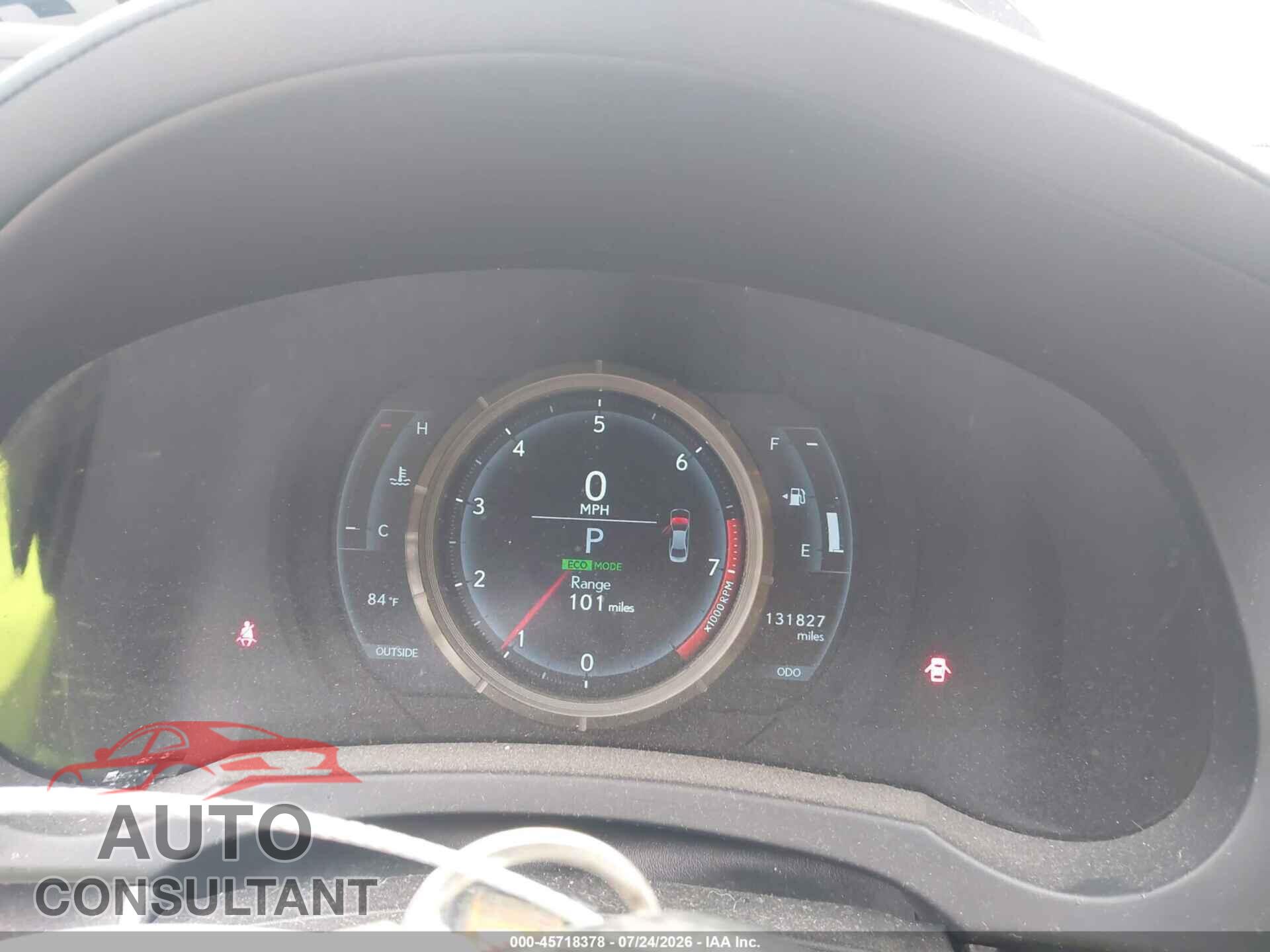 LEXUS IS 350 2015 - JTHBE1D21F5019114