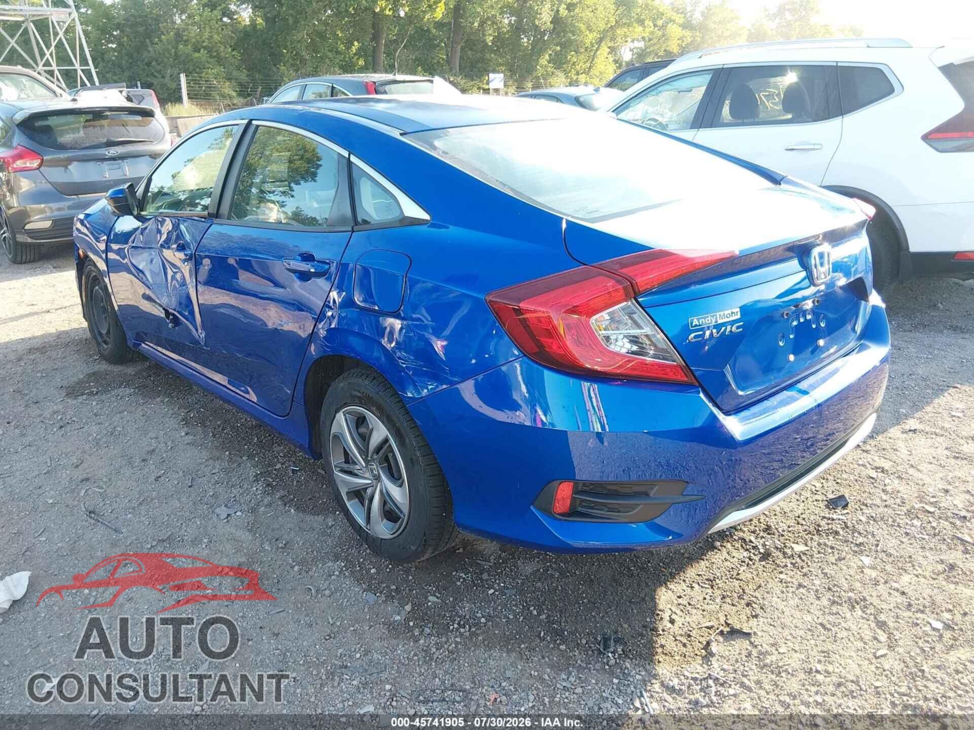 HONDA CIVIC 2019 - 2HGFC2F67KH559957