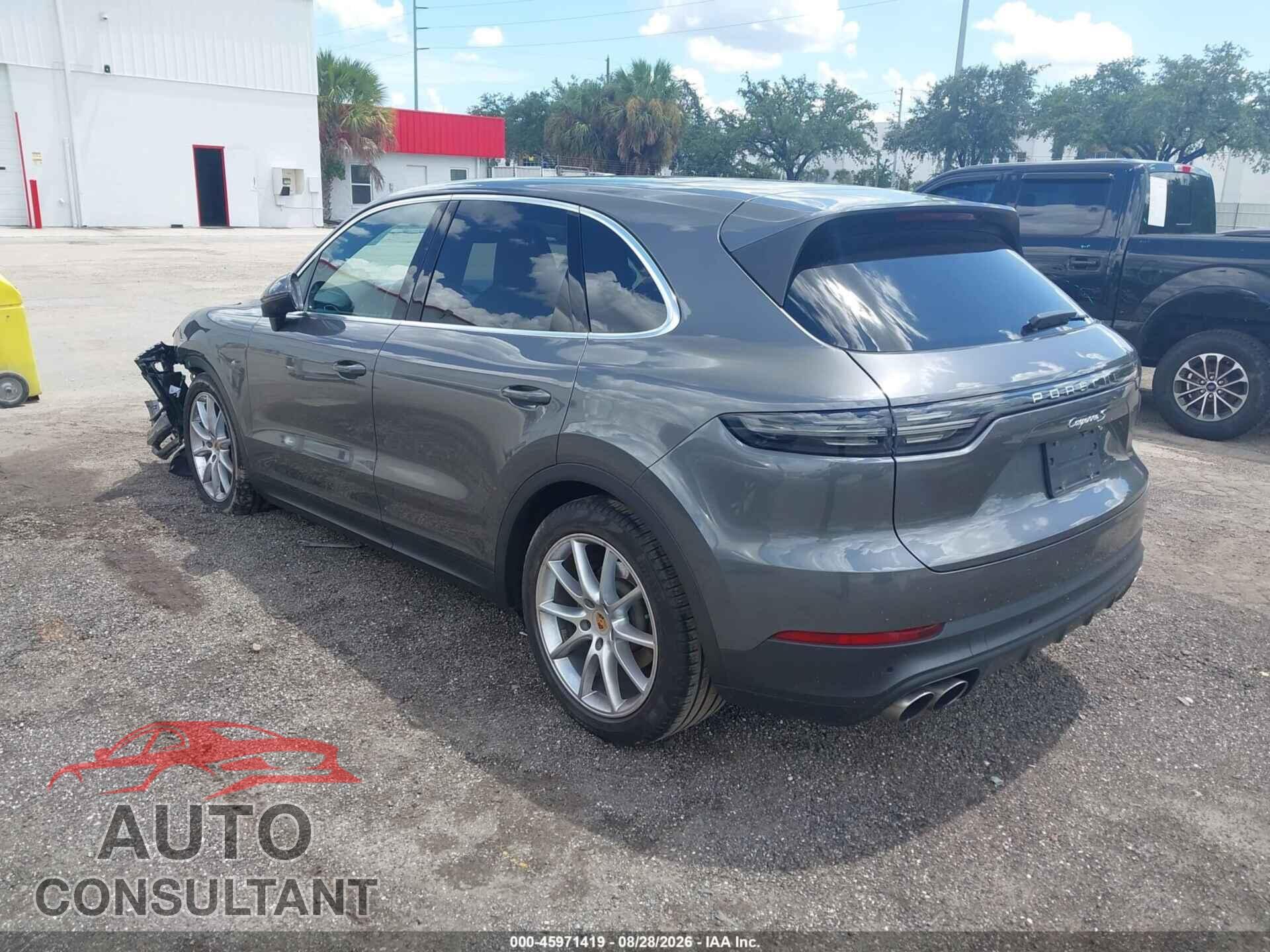 PORSCHE CAYENNE 2019 - WP1AB2AY9KDA65504