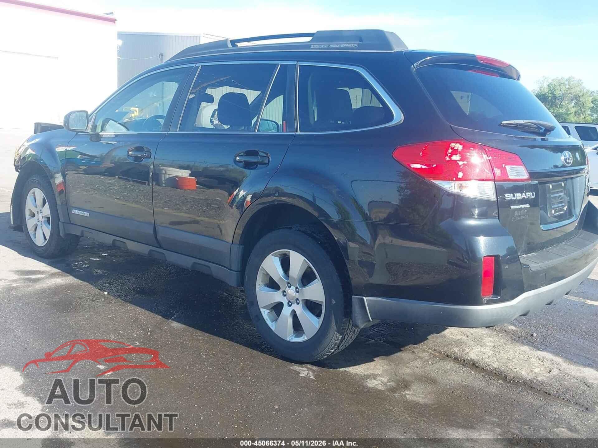 SUBARU OUTBACK 2011 - 4S4BRCCC5B3341817
